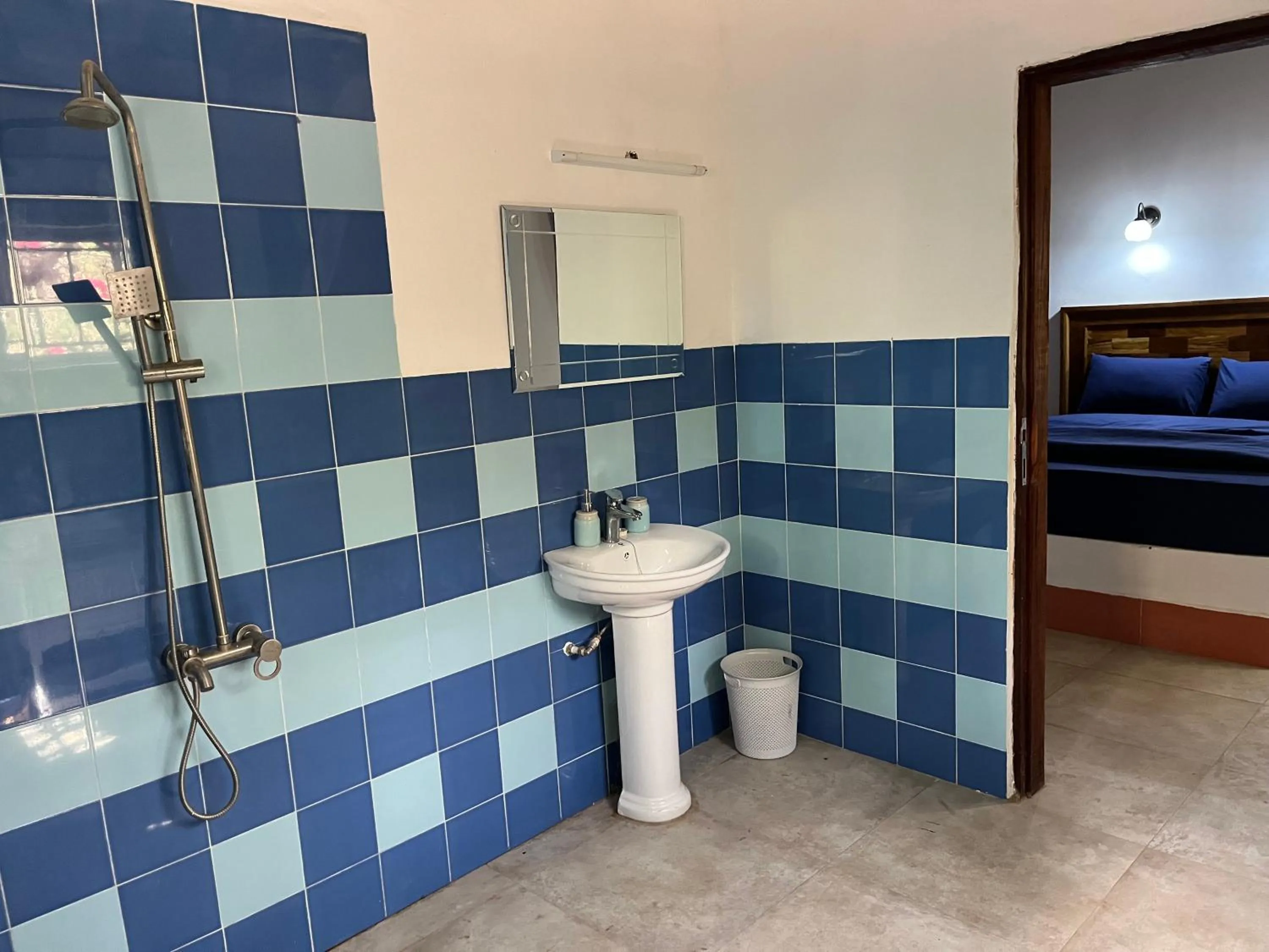 Bathroom in Footsteps Eco-Lodge