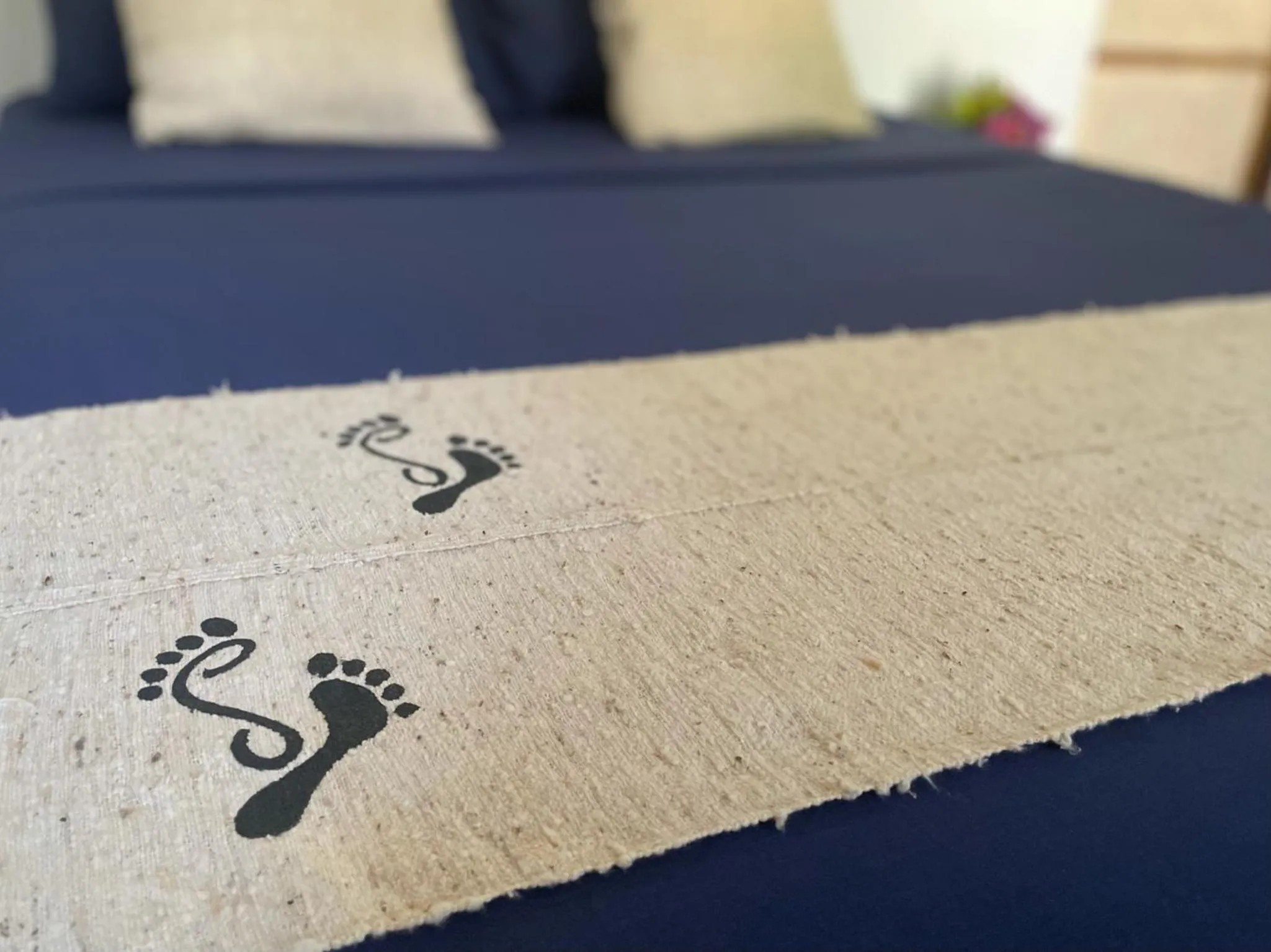 Bed in Footsteps Eco-Lodge