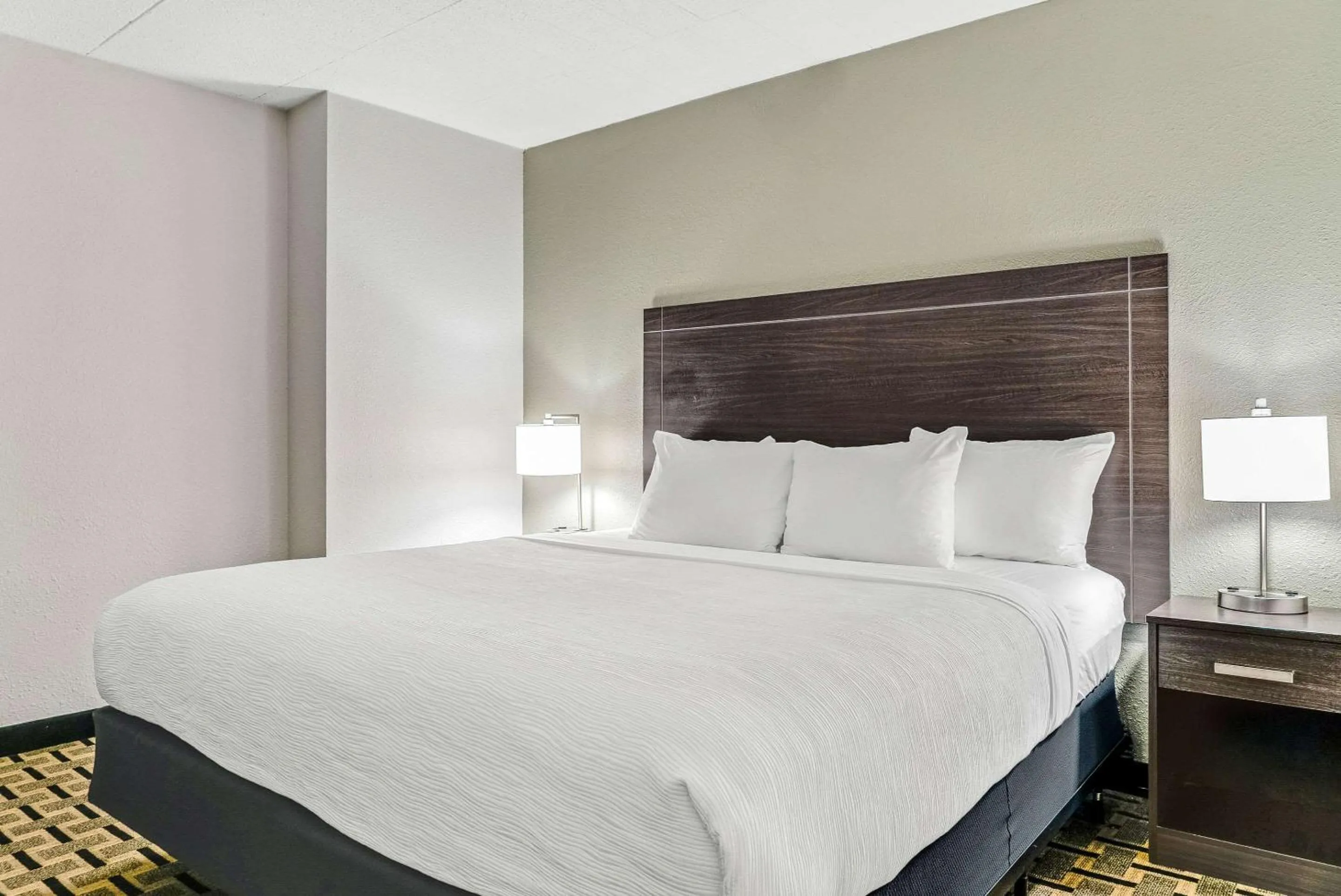 Bedroom, Bed in Quality Inn Detroit Downtown