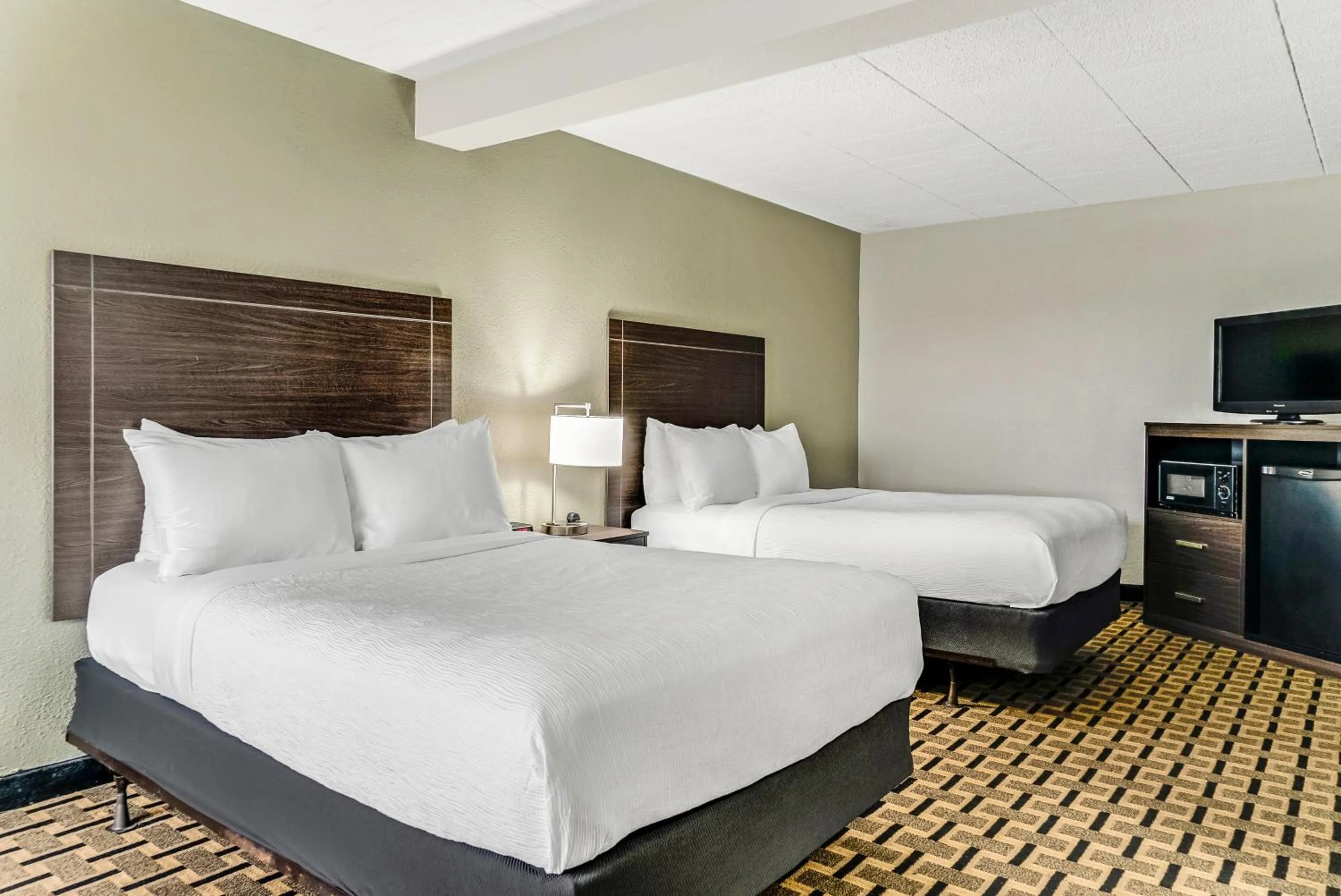 TV and multimedia, Bed in Quality Inn Detroit Downtown