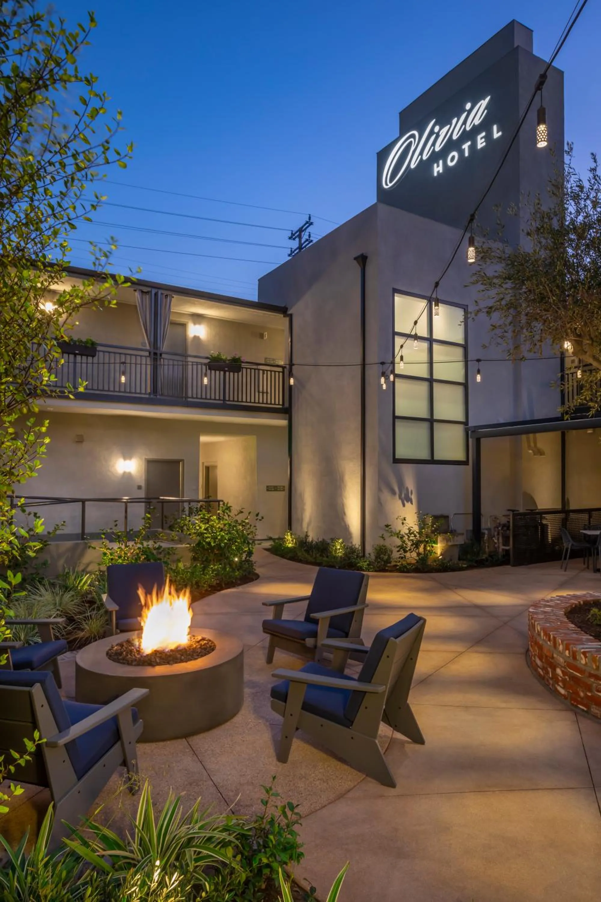 Patio in Olivia Hotel