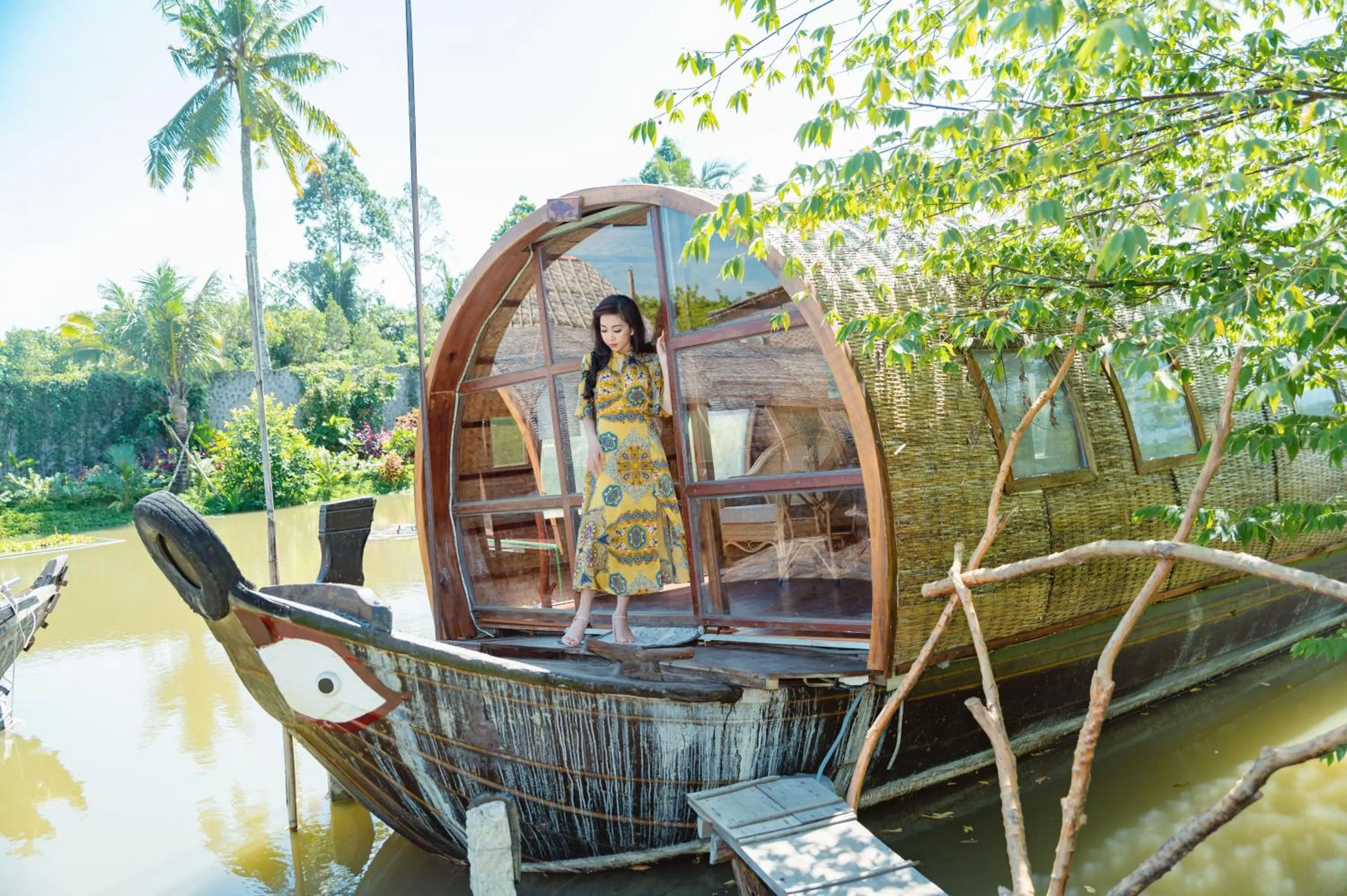 Natural landscape in MEKONG SILT ECOLODGE