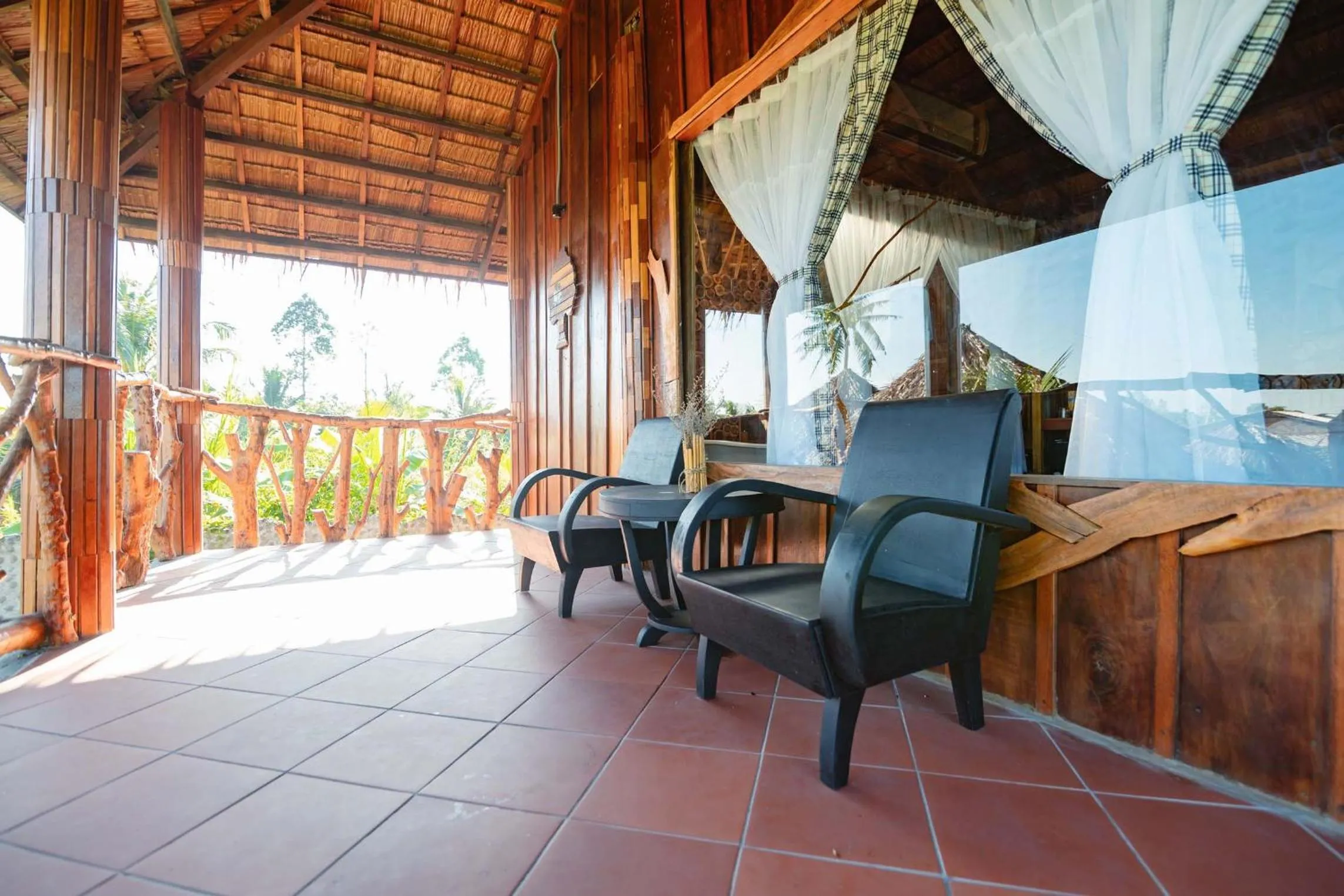 Living room in MEKONG SILT ECOLODGE