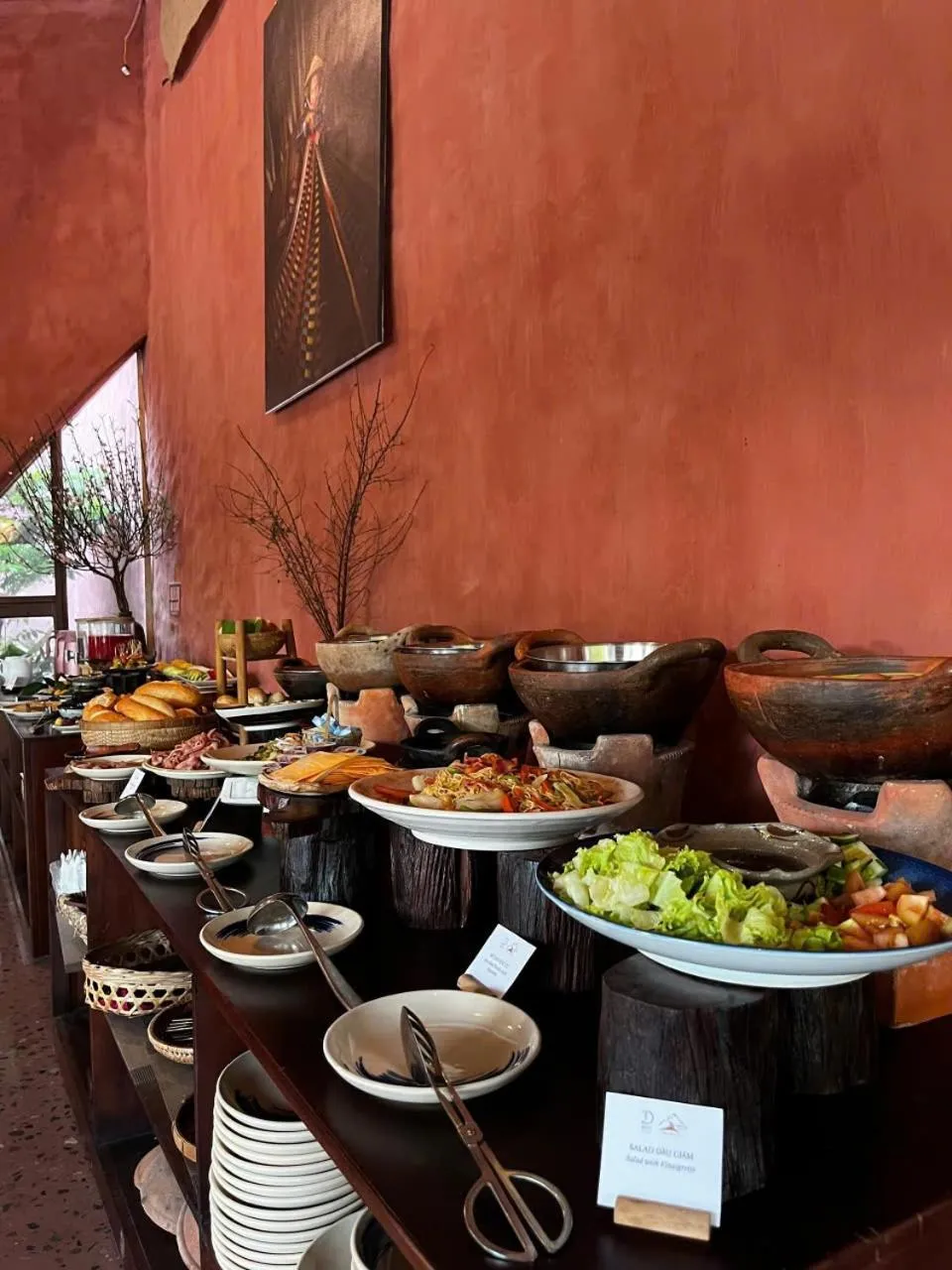 Food in Mekong Silt Ecolodge - Pool & Half-Board Included