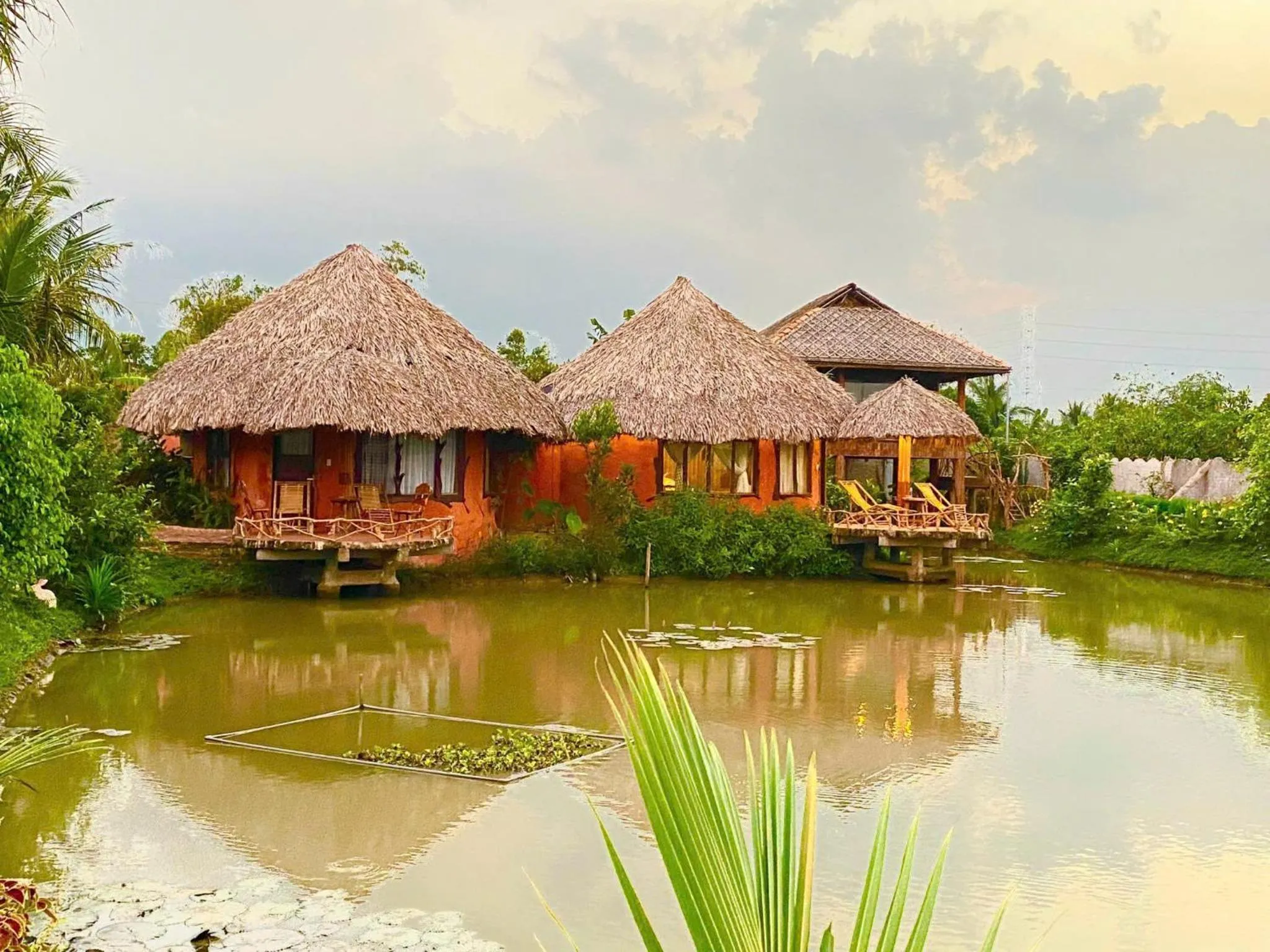 Natural landscape in Mekong Silt Ecolodge - Pool & Half-Board Included