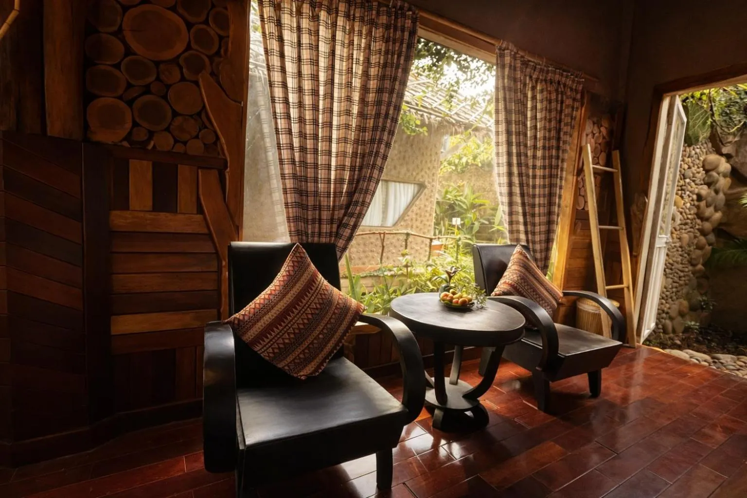 Living room in Mekong Silt Ecolodge - Pool & Half-Board Included