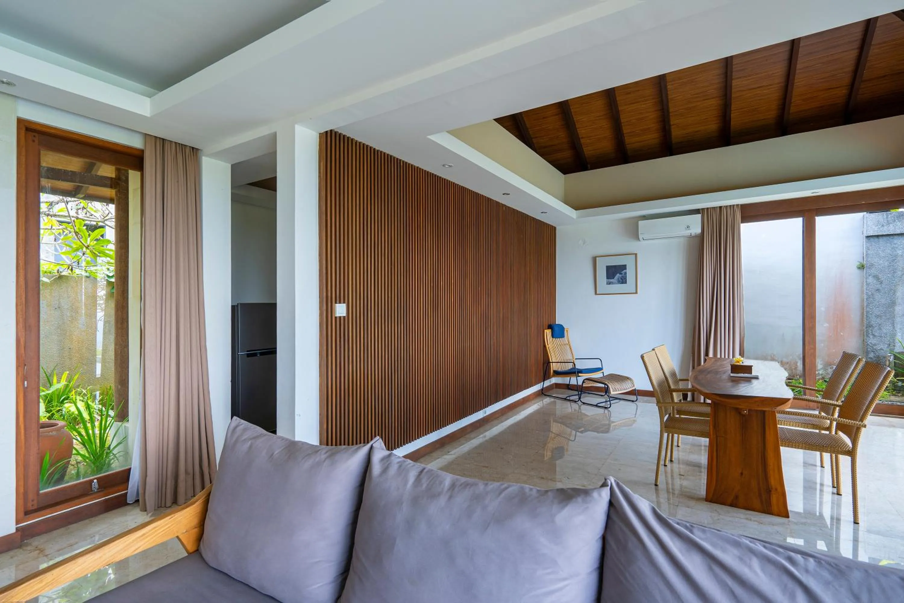 Seating area in Moritz Palm Villa