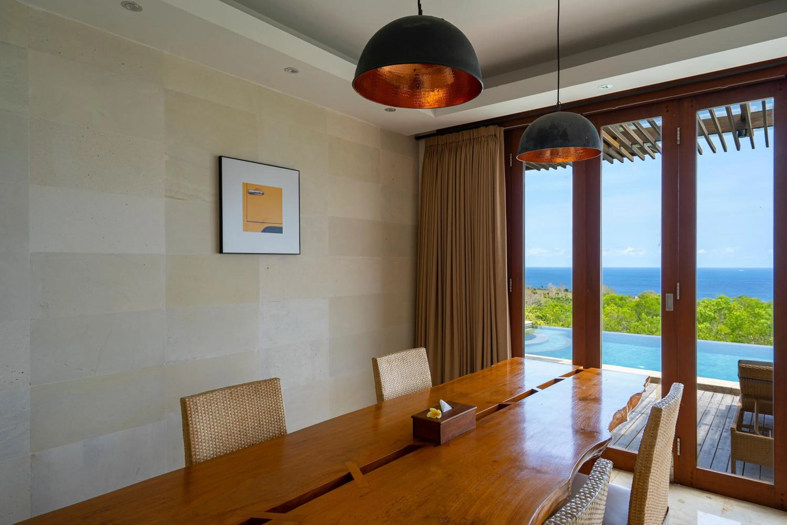 Seating area in Moritz Palm Villa