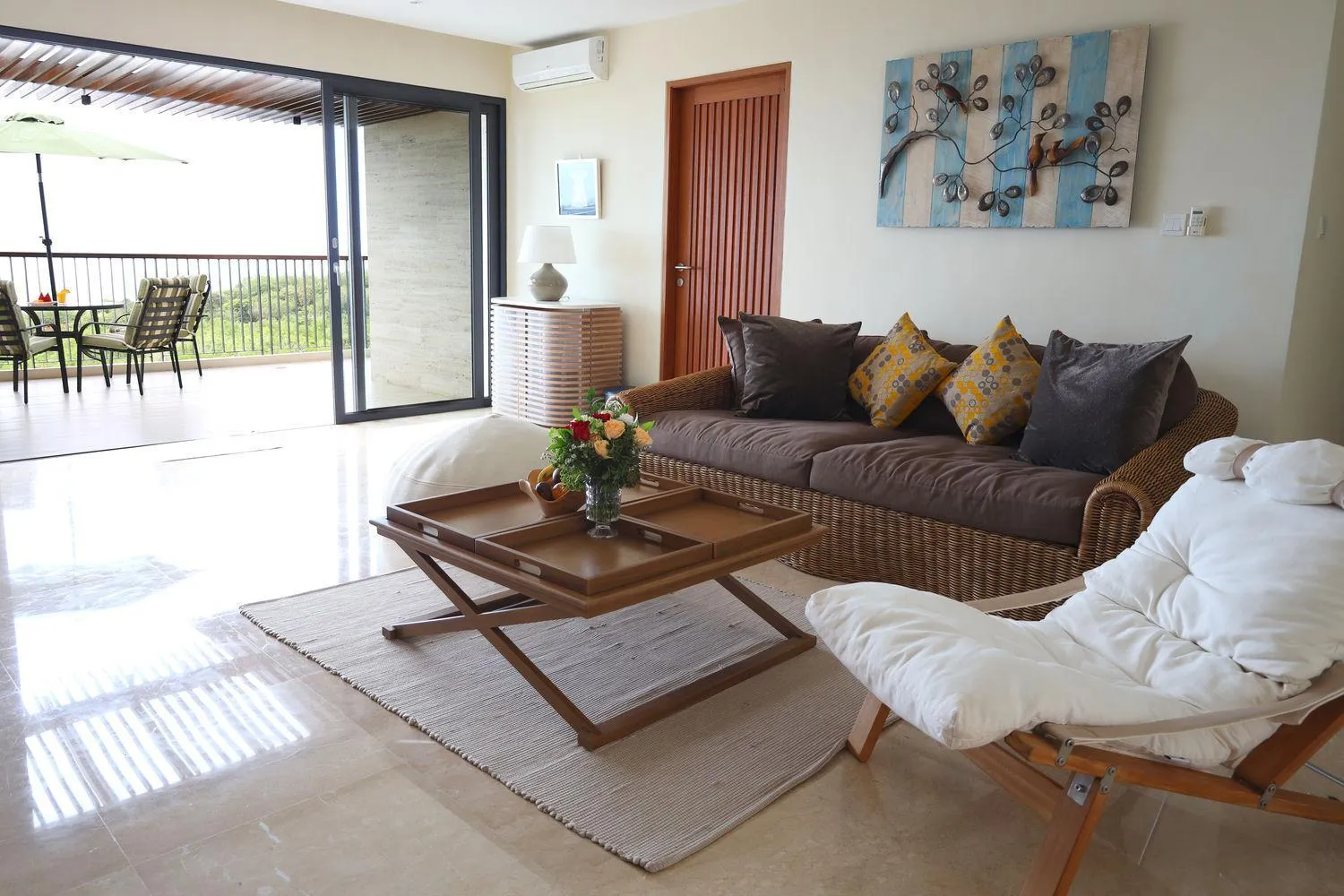 Patio in Moritz Palm Villa