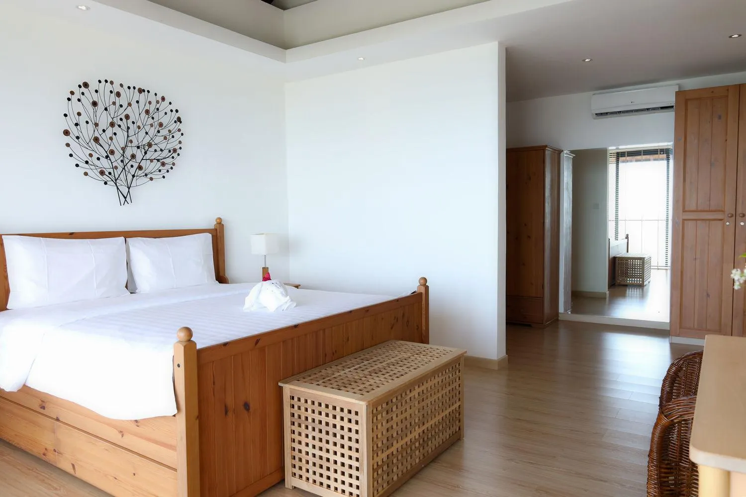 Bedroom, Bed in Moritz Palm Villa