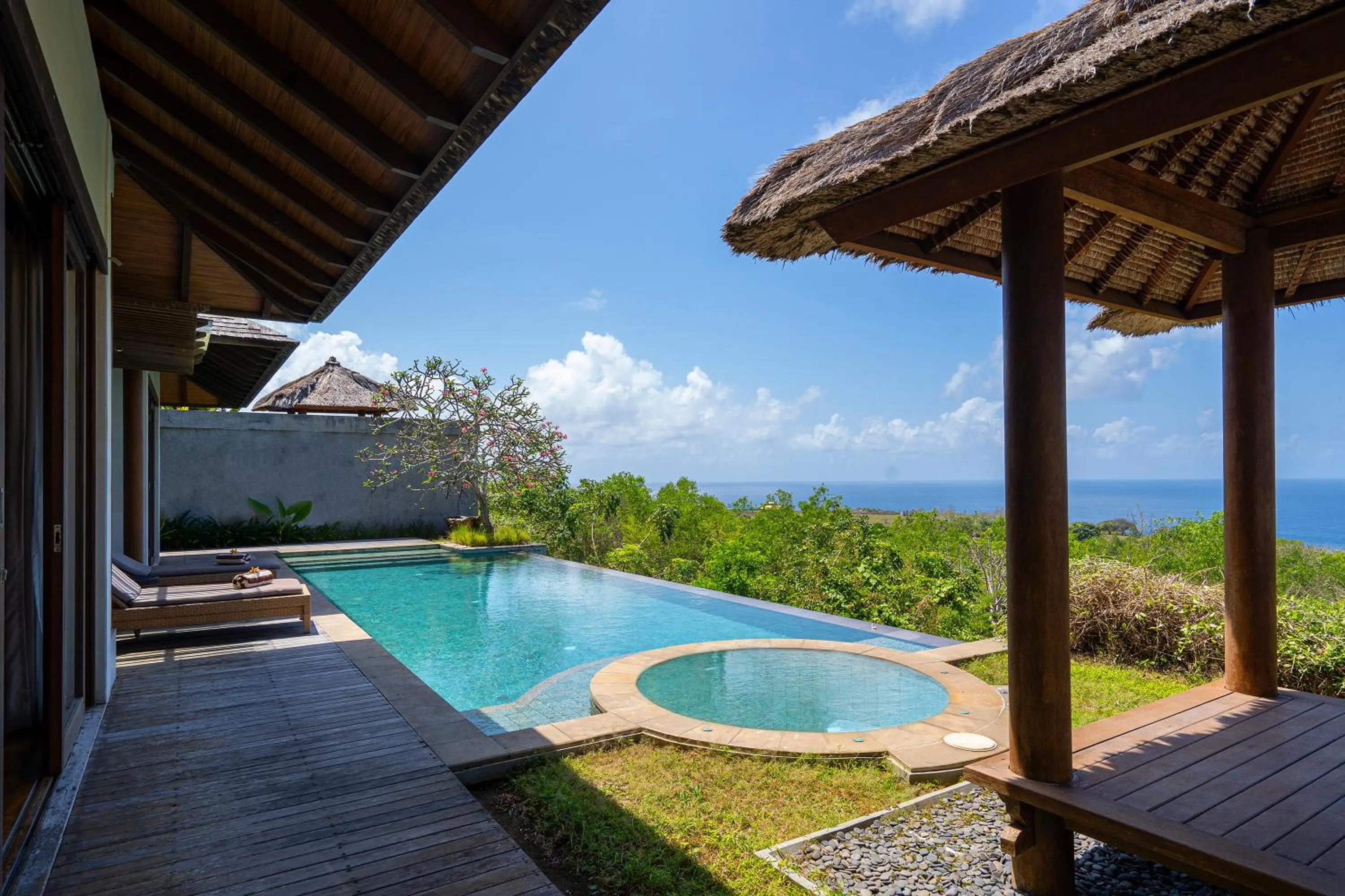 Patio in Moritz Palm Villa