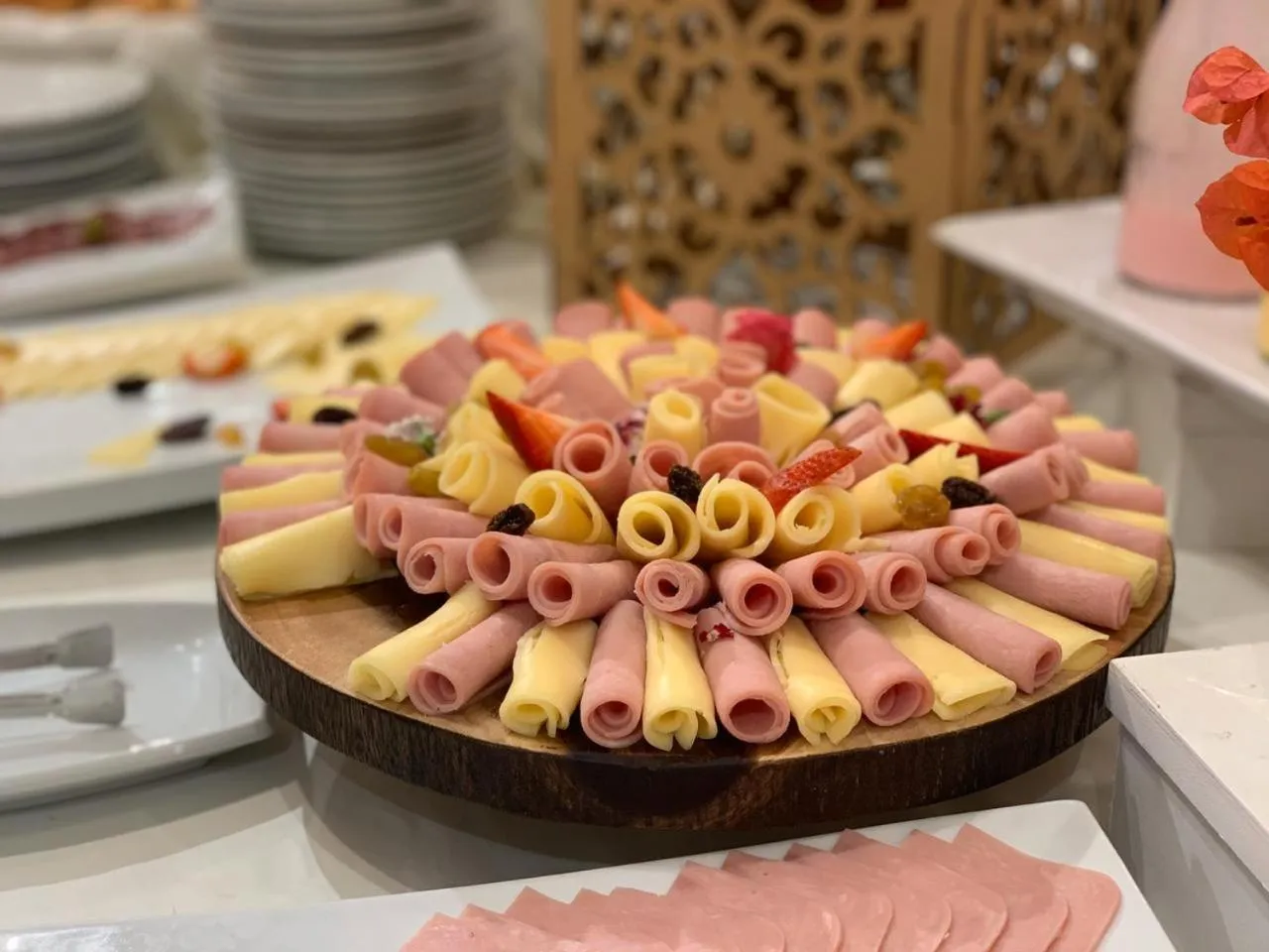 Buffet breakfast in Hotel Sol de Ica