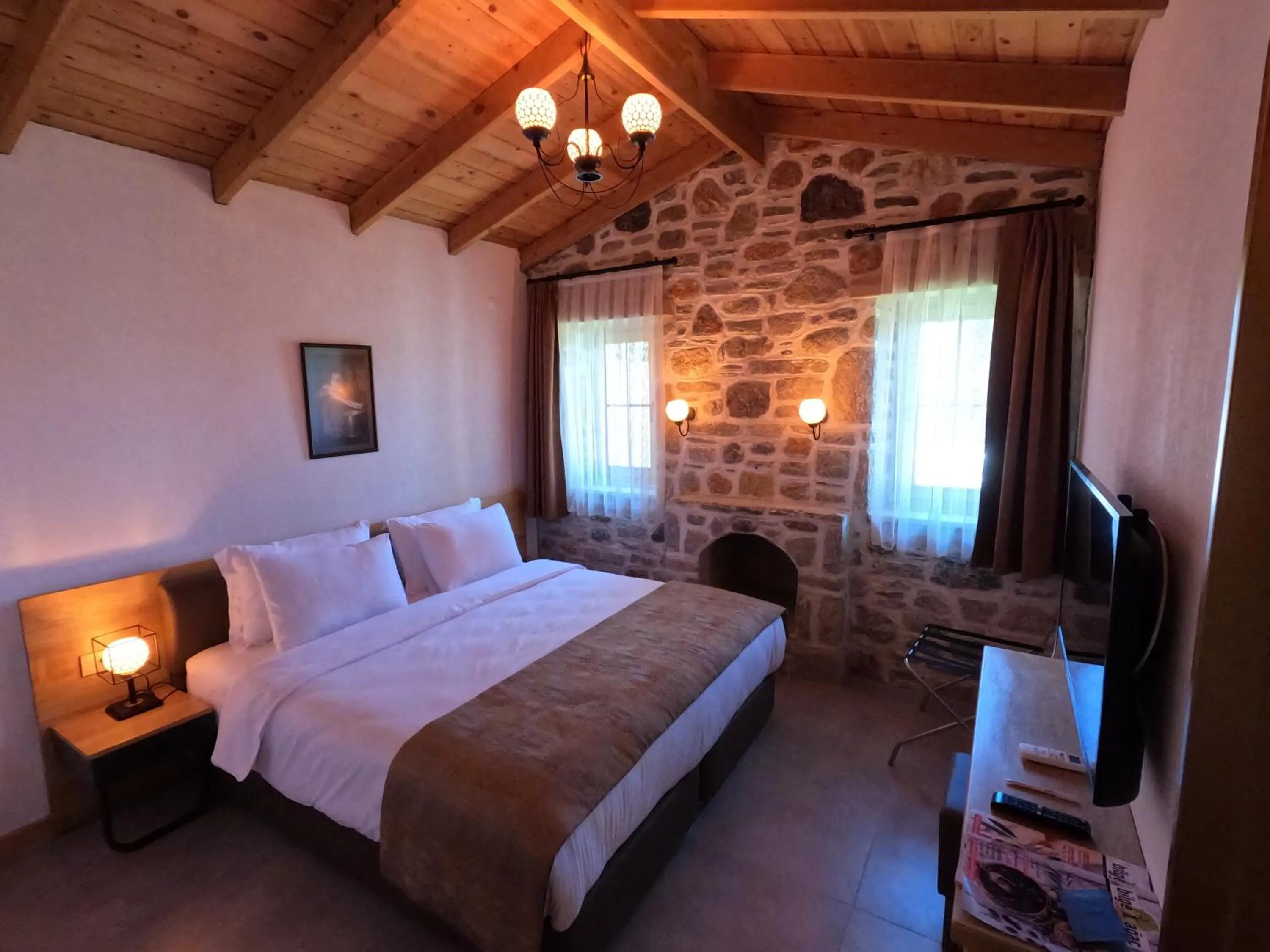 Bed in ZEYT INN HOTEL