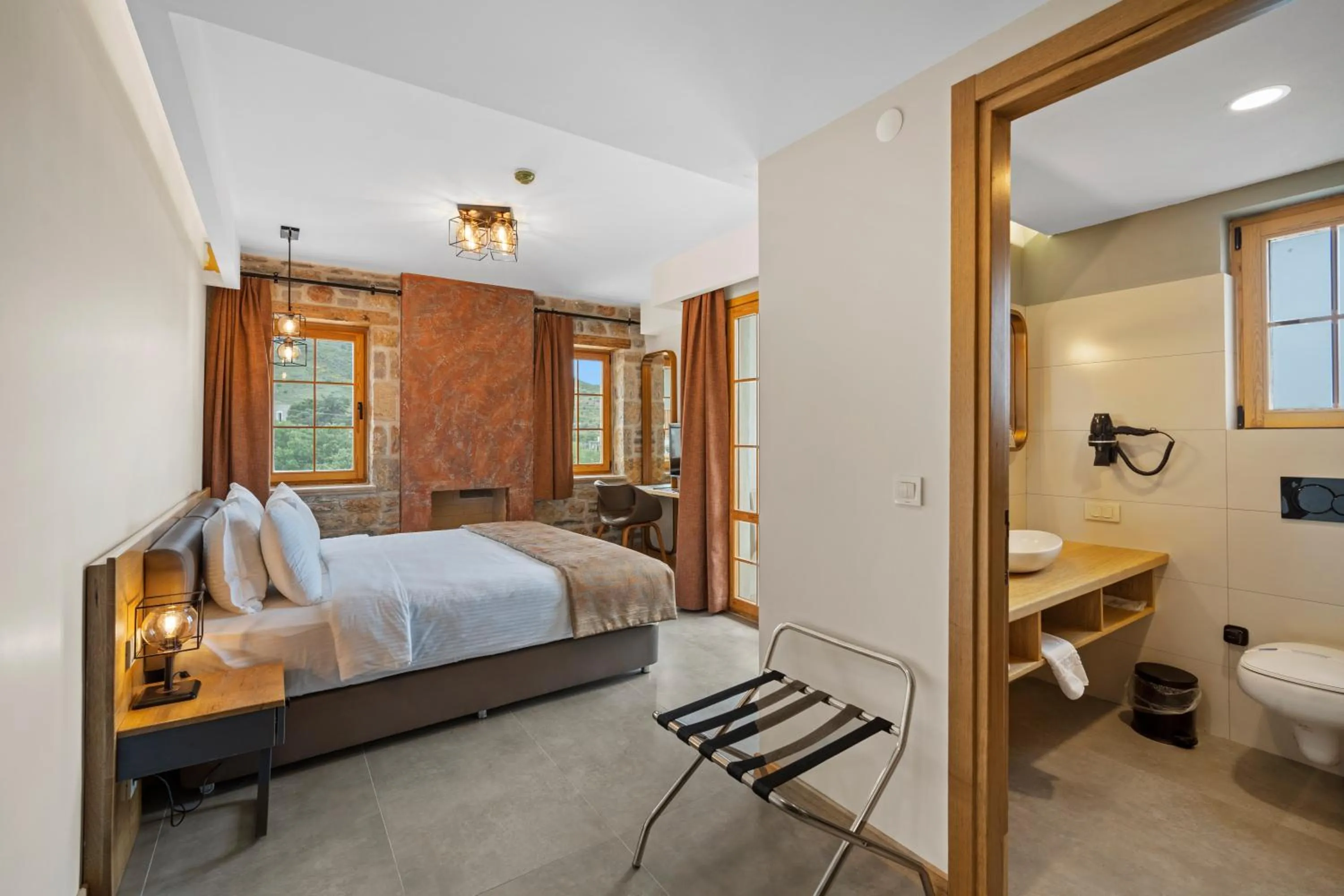 Bed in ZEYT INN HOTEL