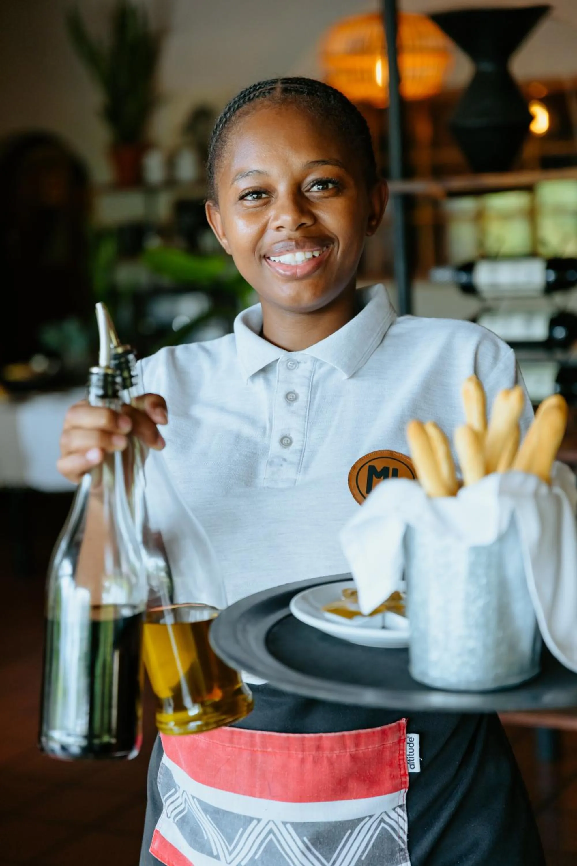 Staff in Mantenga Lodge