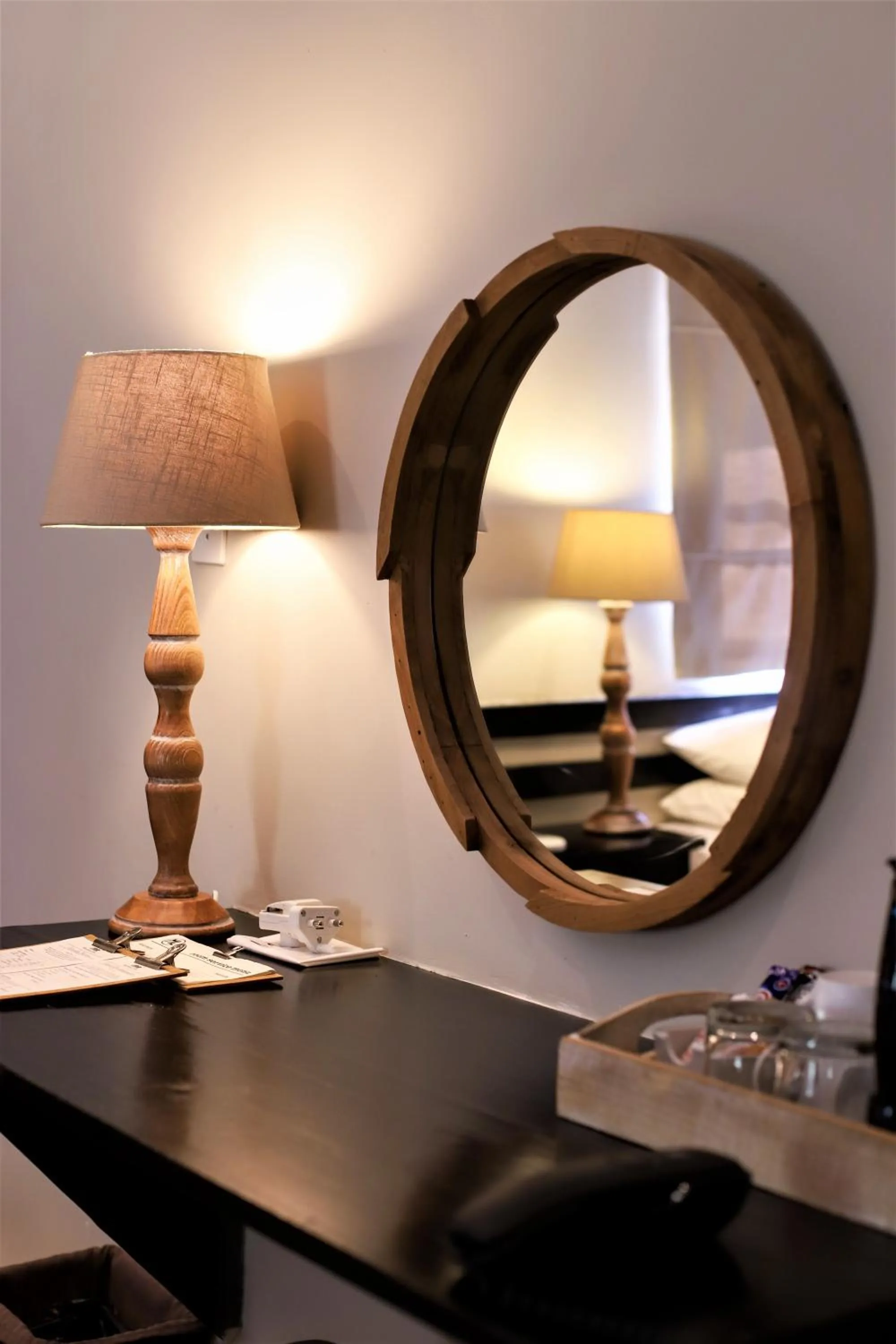 Bedroom in Mantenga Lodge