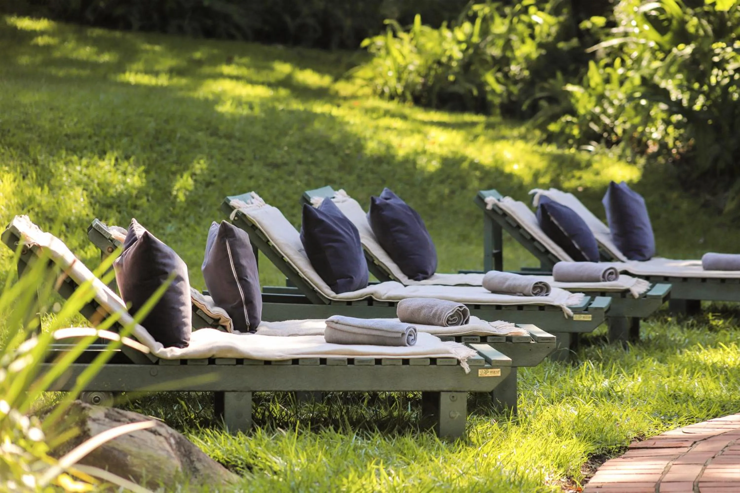 Garden in Mantenga Lodge