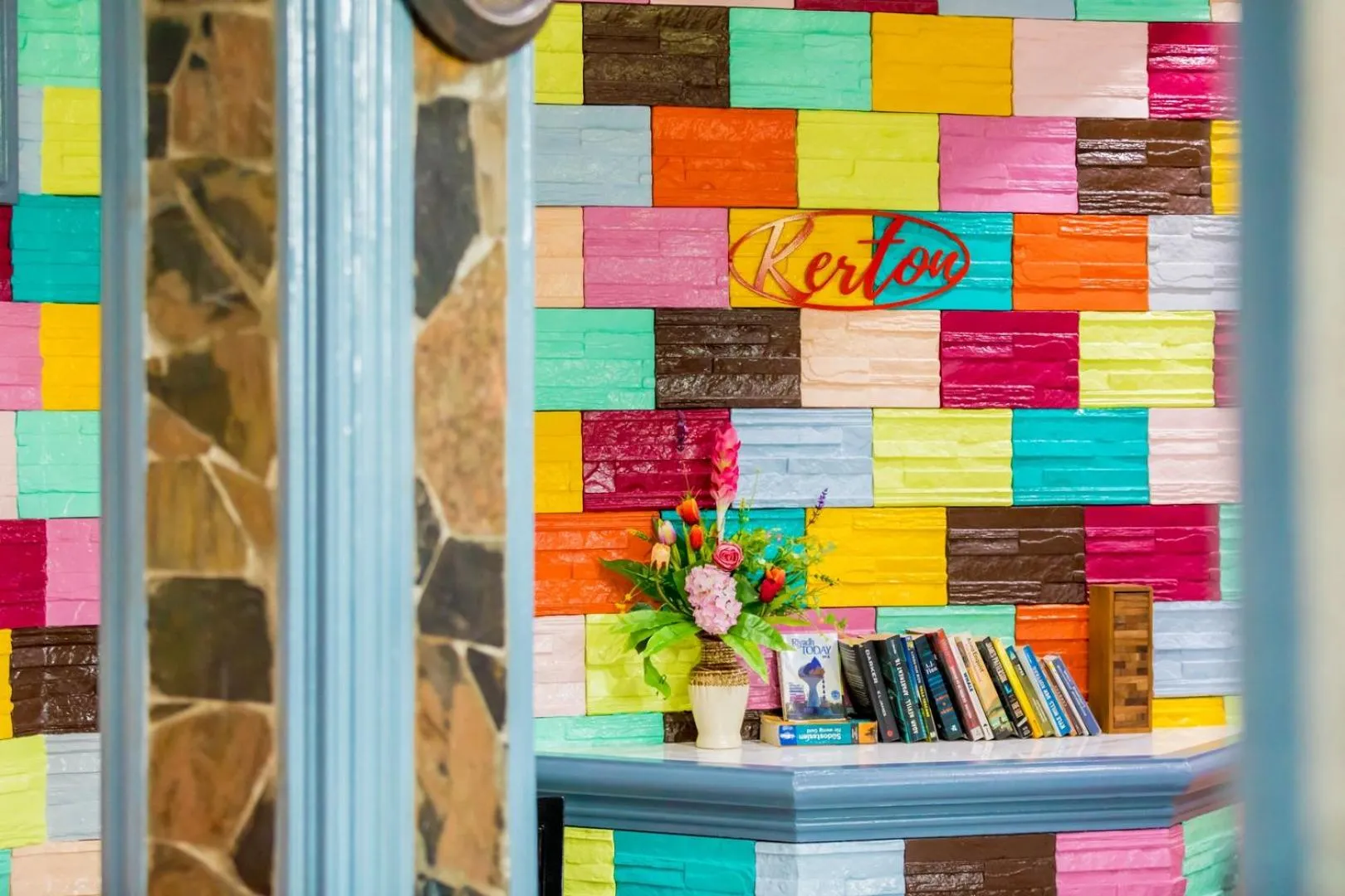 Library in Kerton Hostel