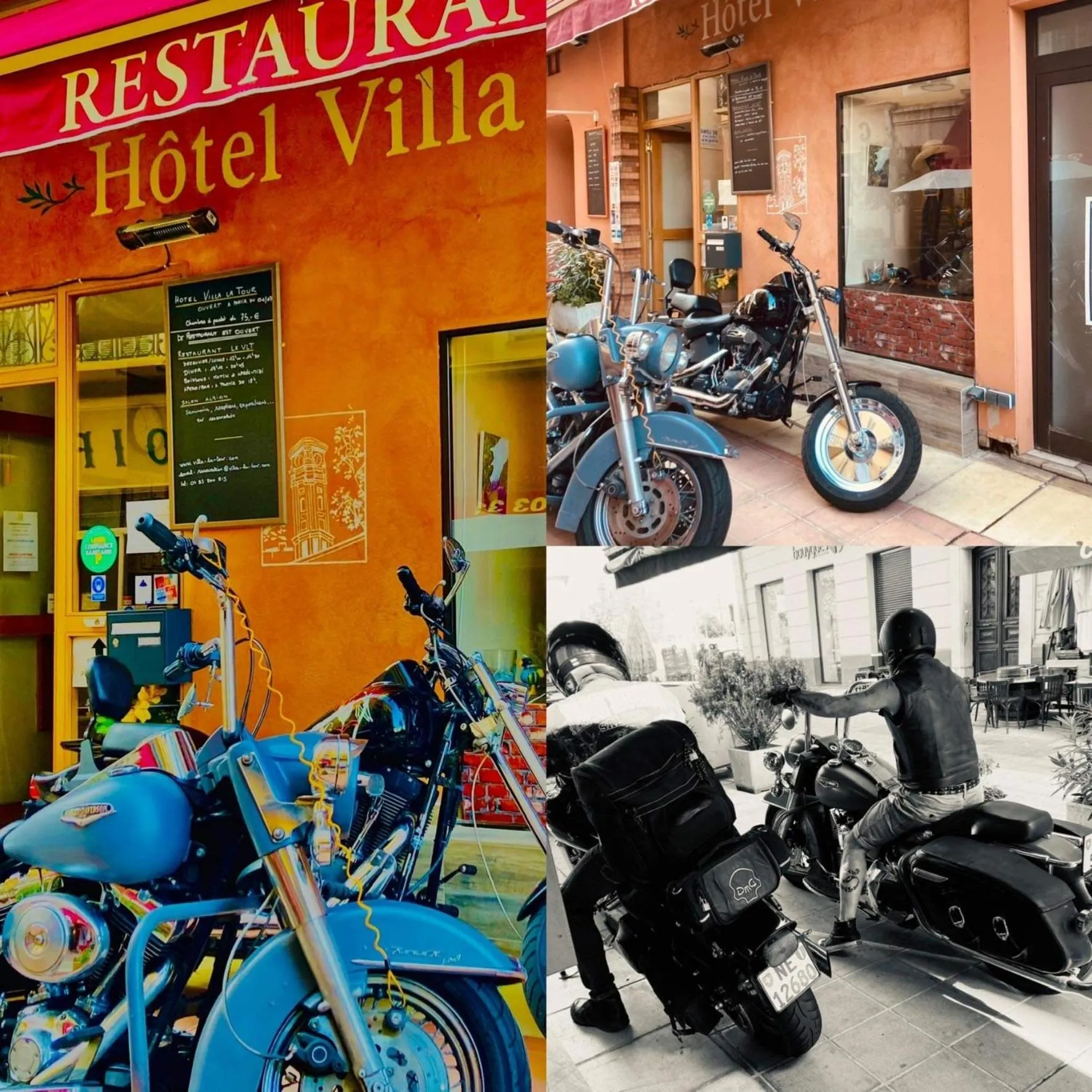 Patio in Hotel Villa La Tour