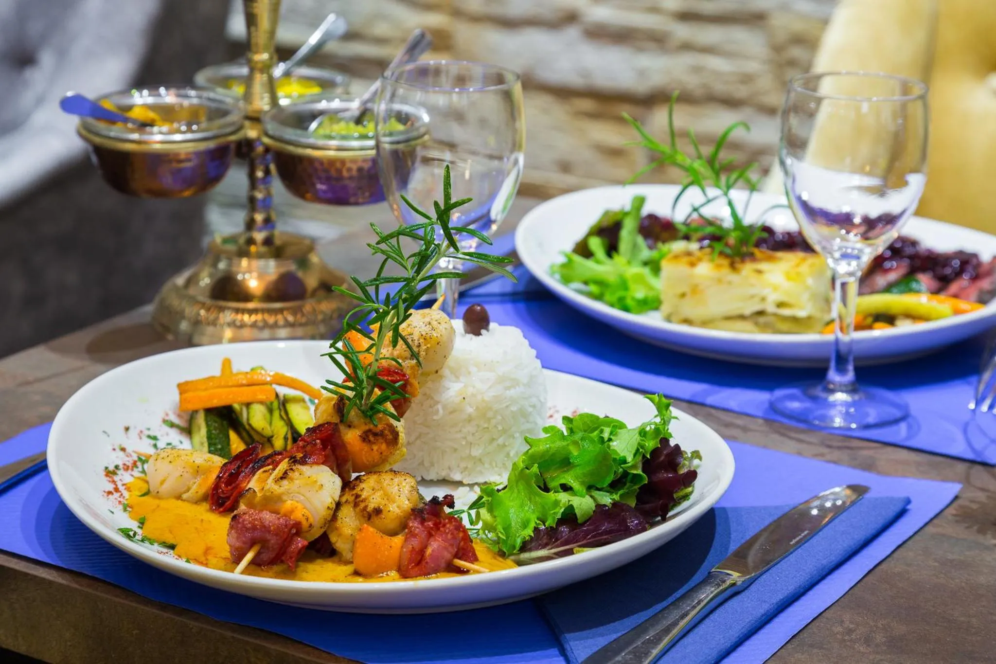 Restaurant/places to eat in Hotel Villa La Tour