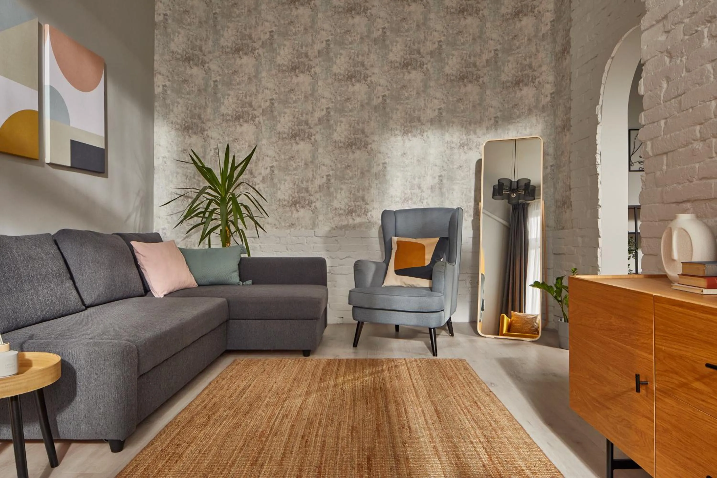 Living room in Butik Art Hotel