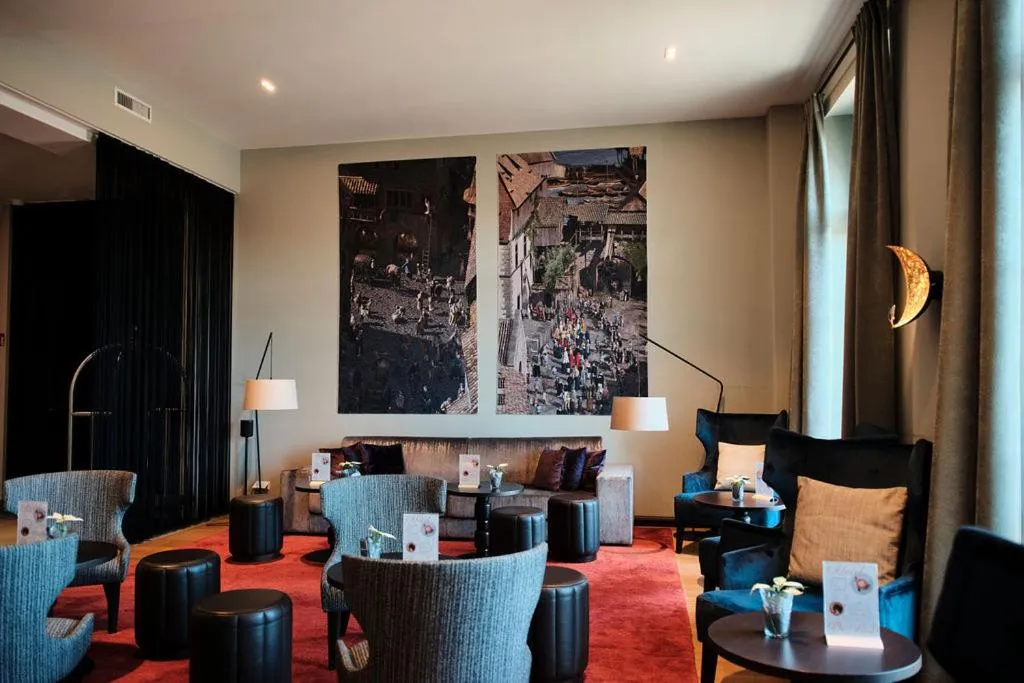 Lobby or reception in Hotel Alte Post