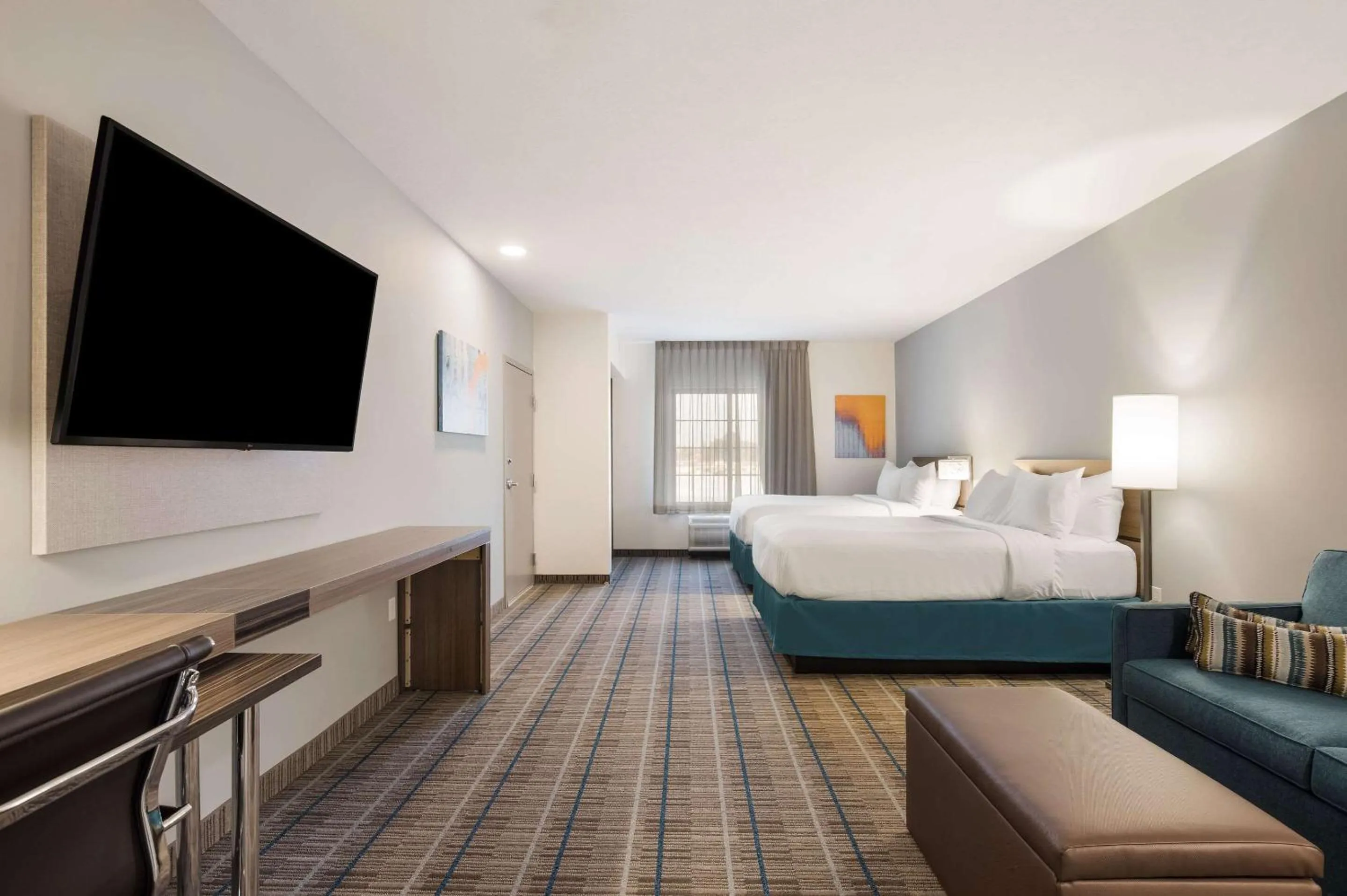 Queen Suite with Two Queen Bed and Kitchenette -  No Pets Allowed in MainStay Suites Gaylord