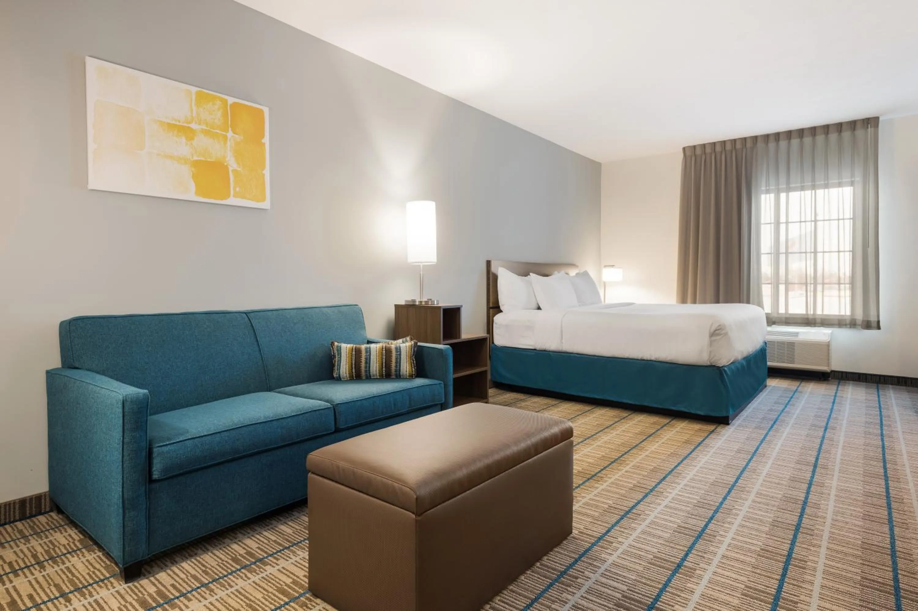 Bedroom, Bed in MainStay Suites Gaylord