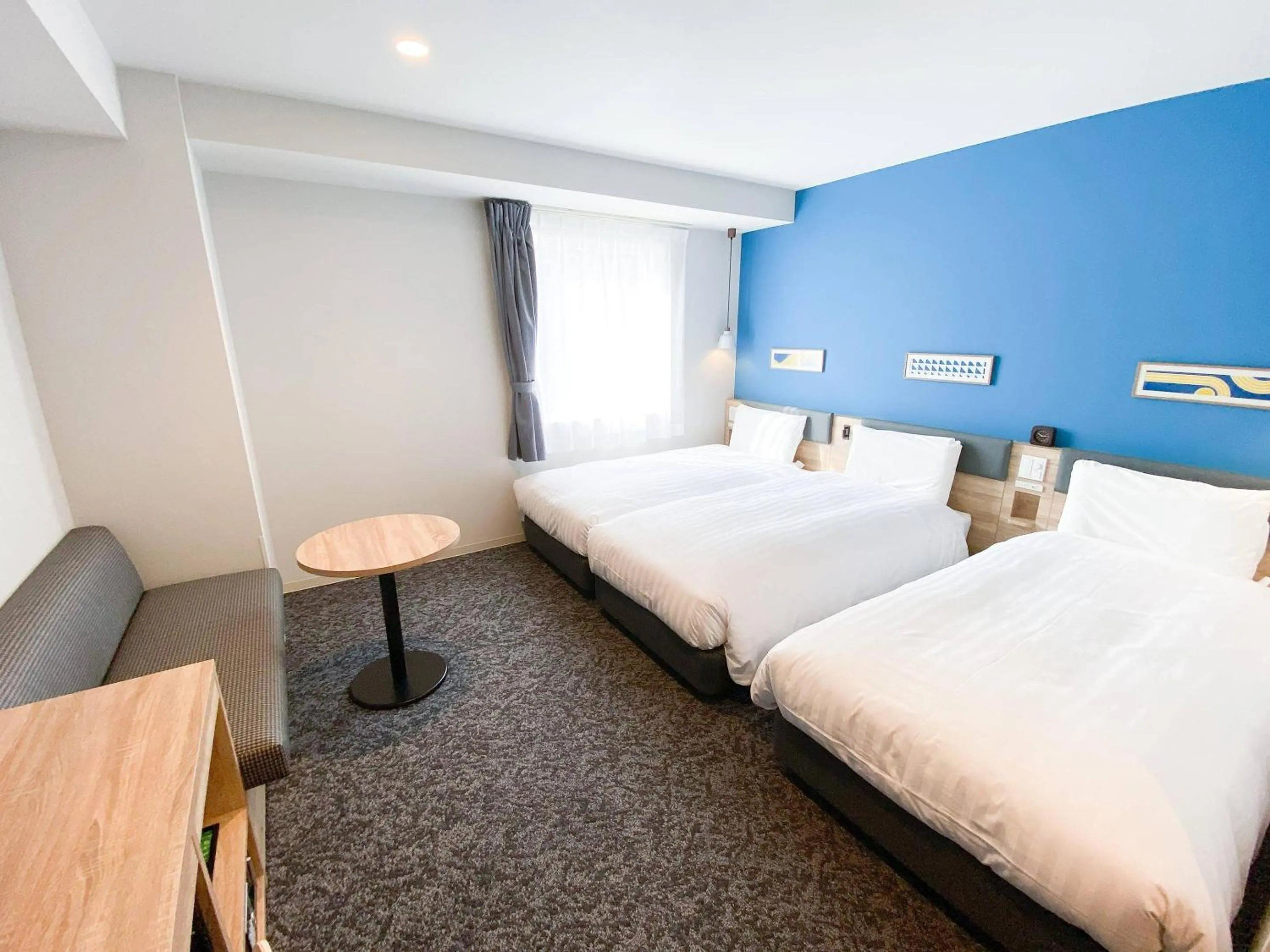 Bedroom, Bed in Comfort Hotel Takamatsu