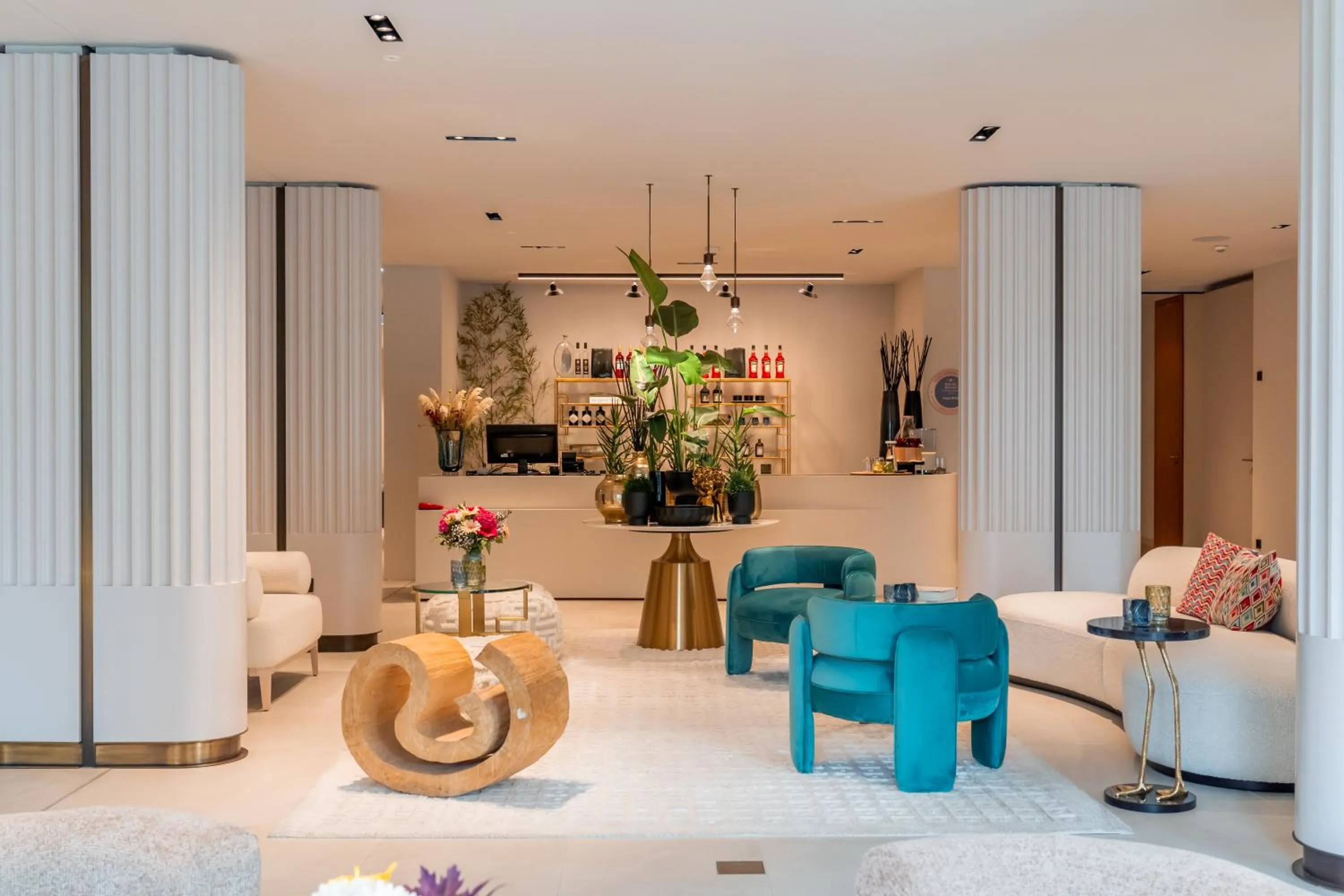 Lobby or reception in RIVA - Das Hotel am Bodensee