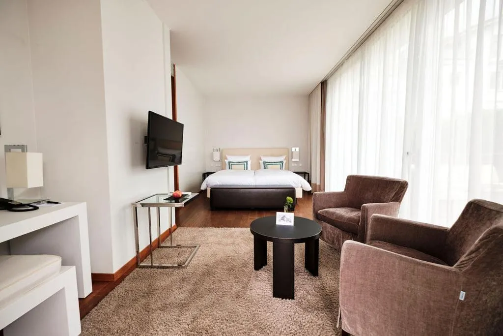 Photo of the whole room, Bed in RIVA - Das Hotel am Bodensee