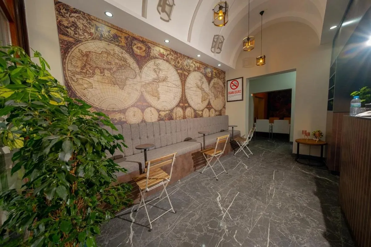 Seating area in Meva Otel