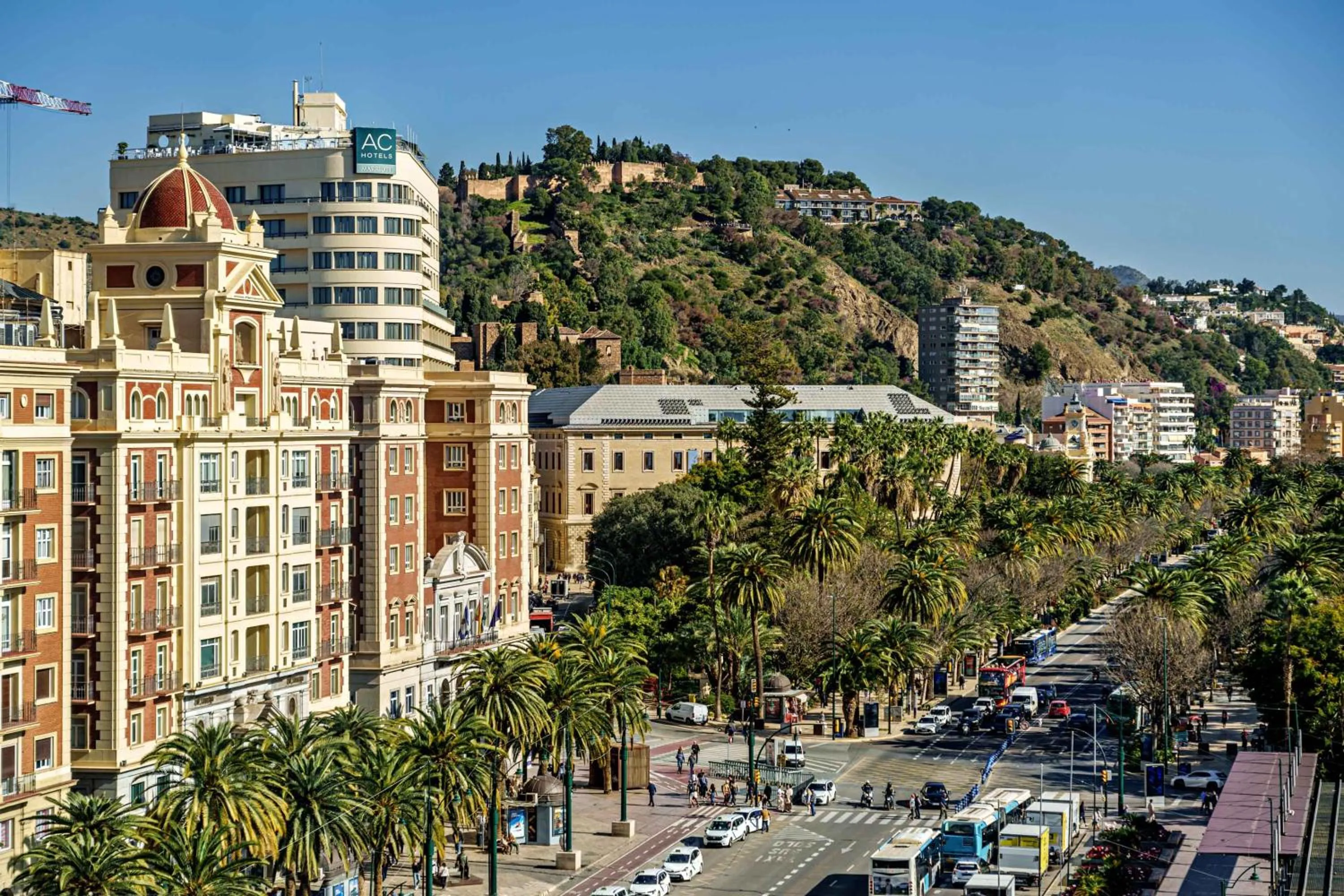 City view in Gran Alameda Centro