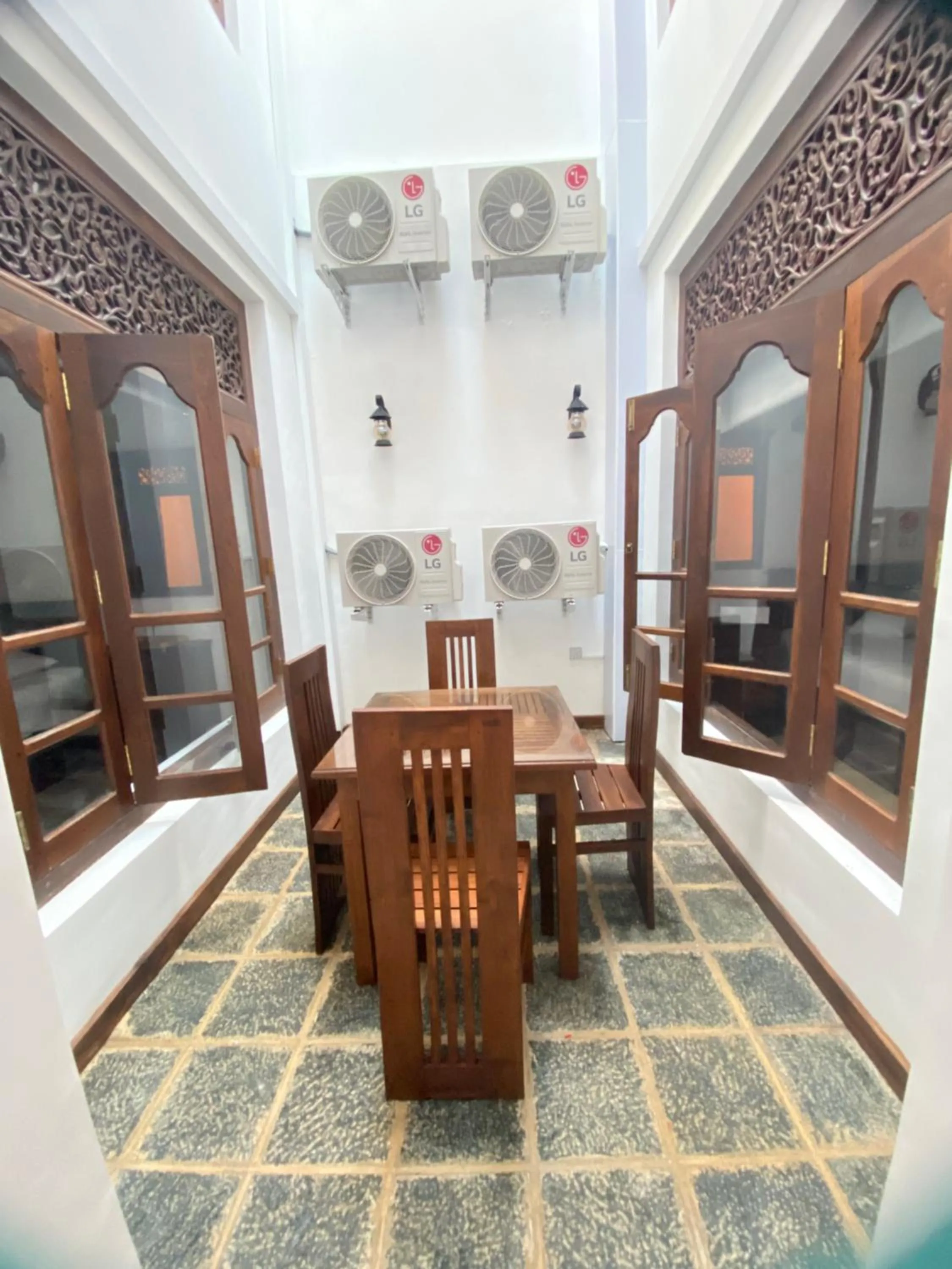 Dining area in The Dutch Boutique