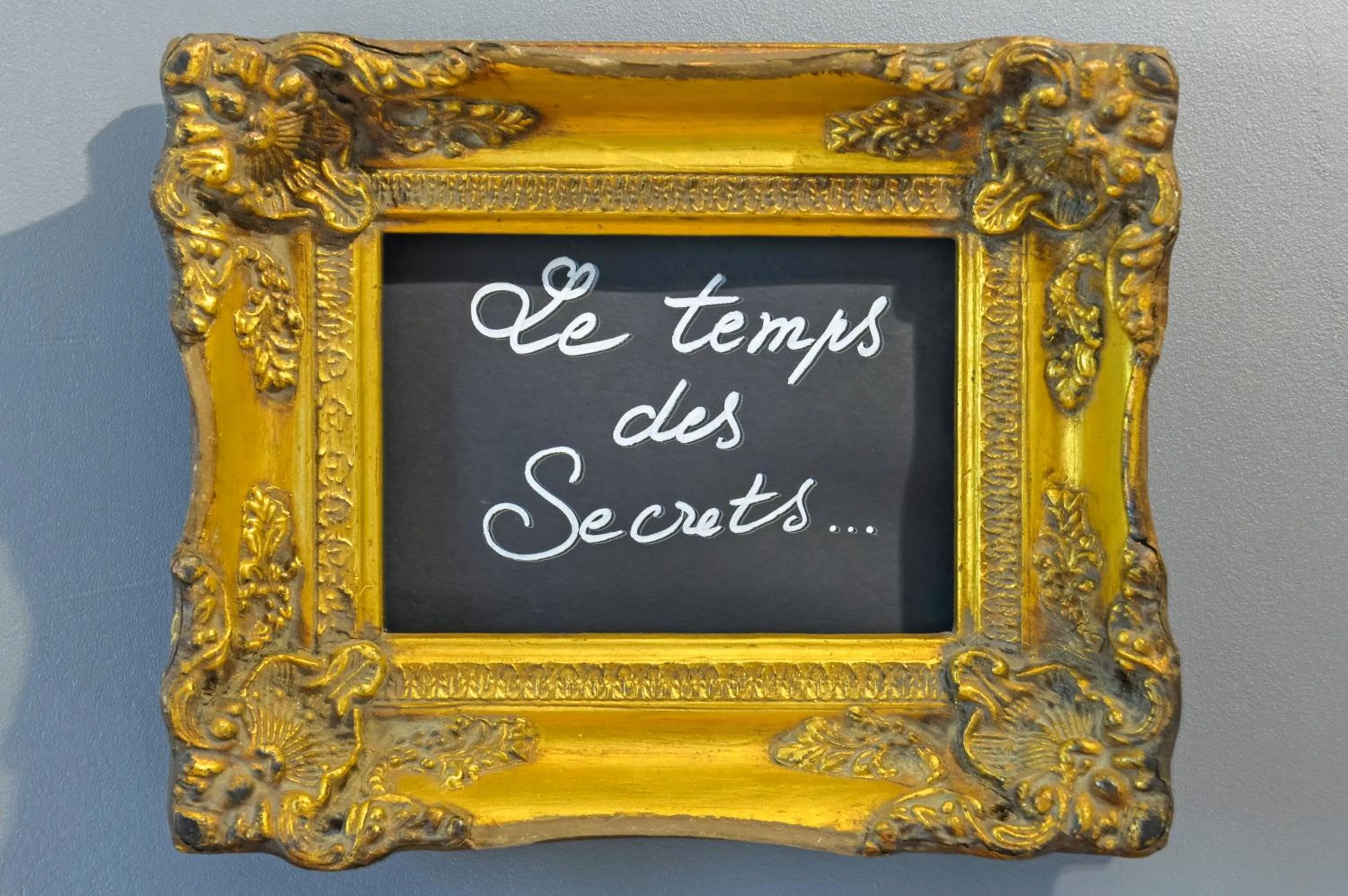 Decorative detail in Les Pierres Bleues