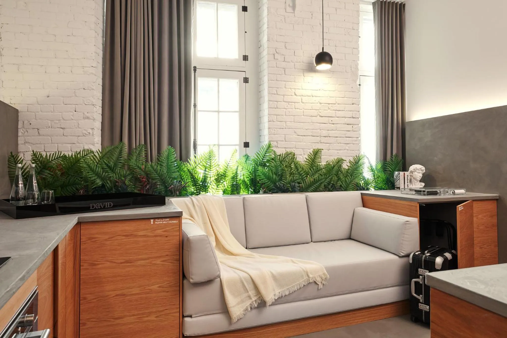 Living room in David Hotel