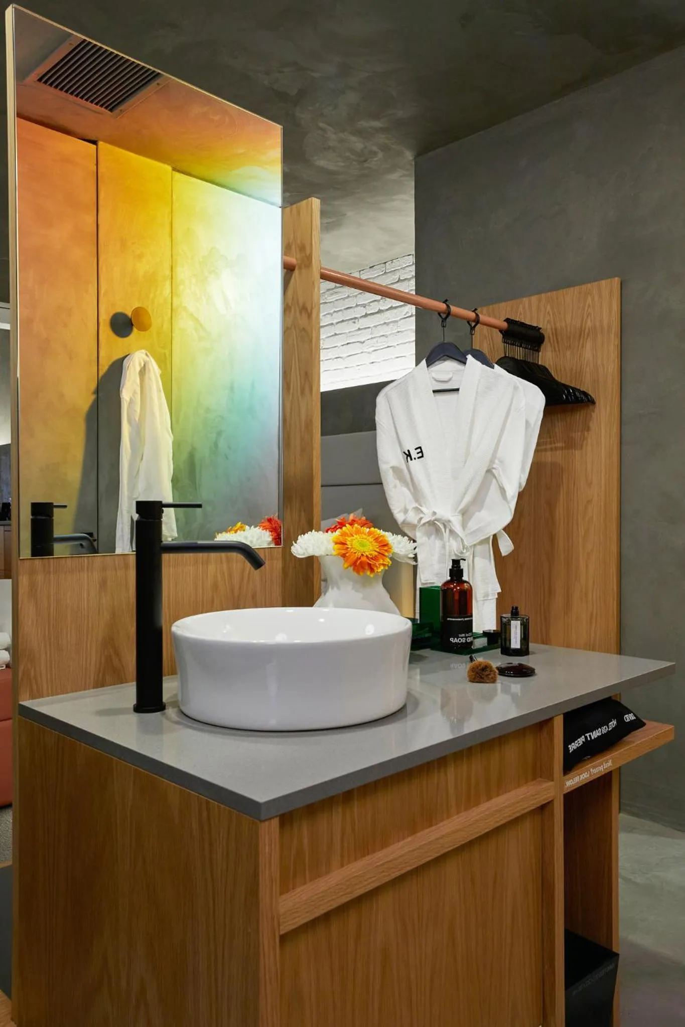 Bathroom in David Hotel