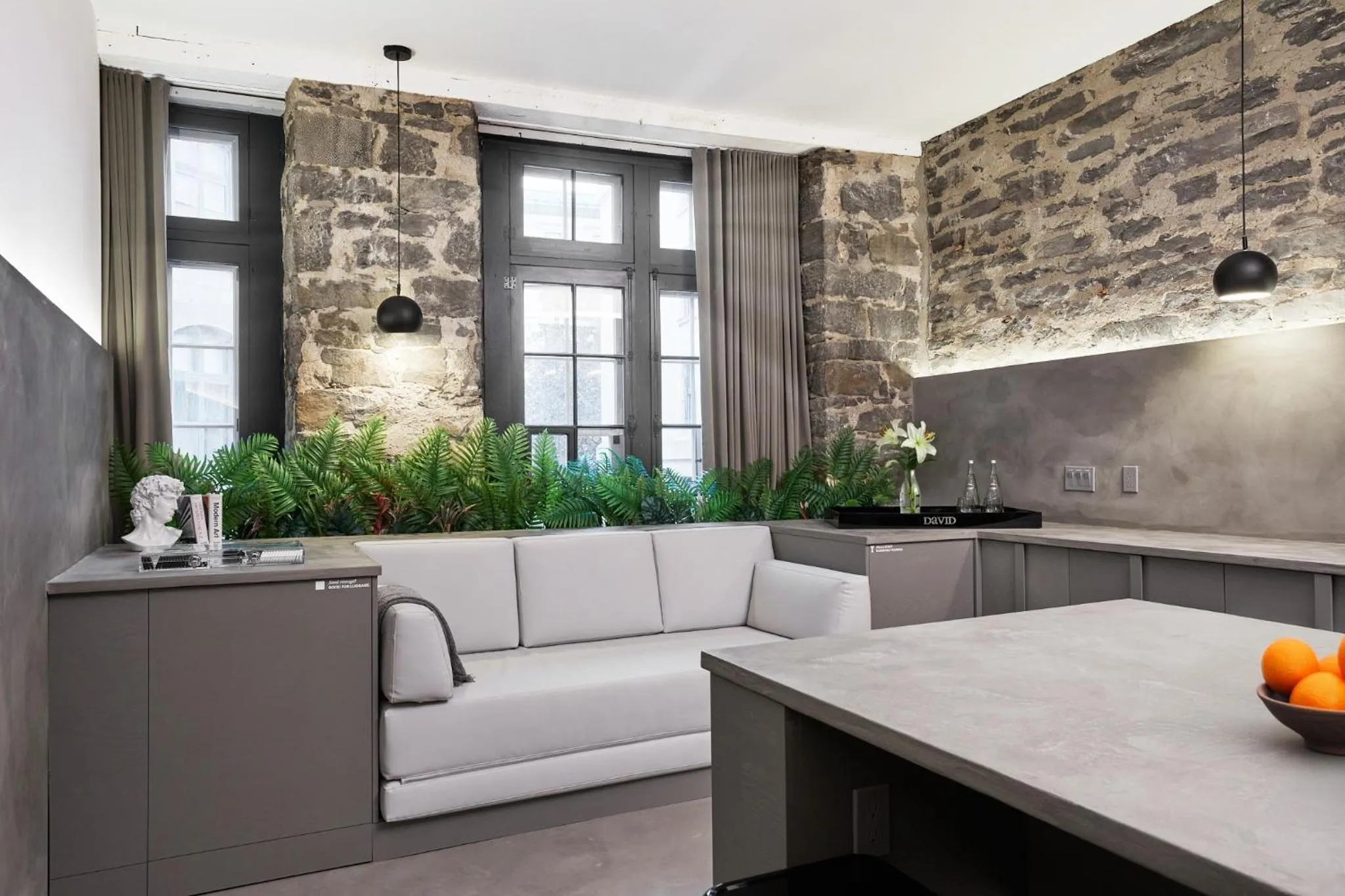 Living room in David Hotel