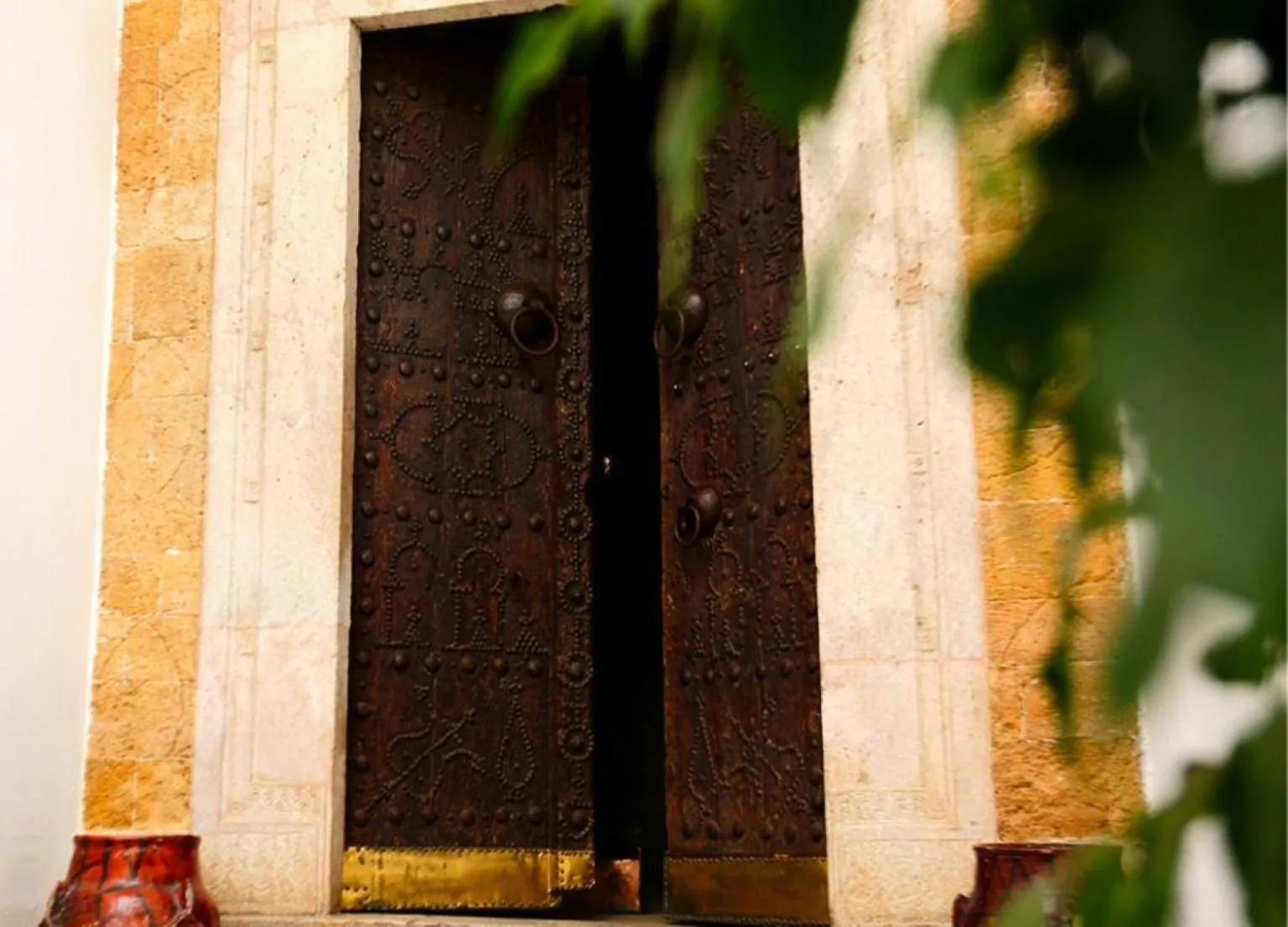 Decorative detail in Dar El Médina