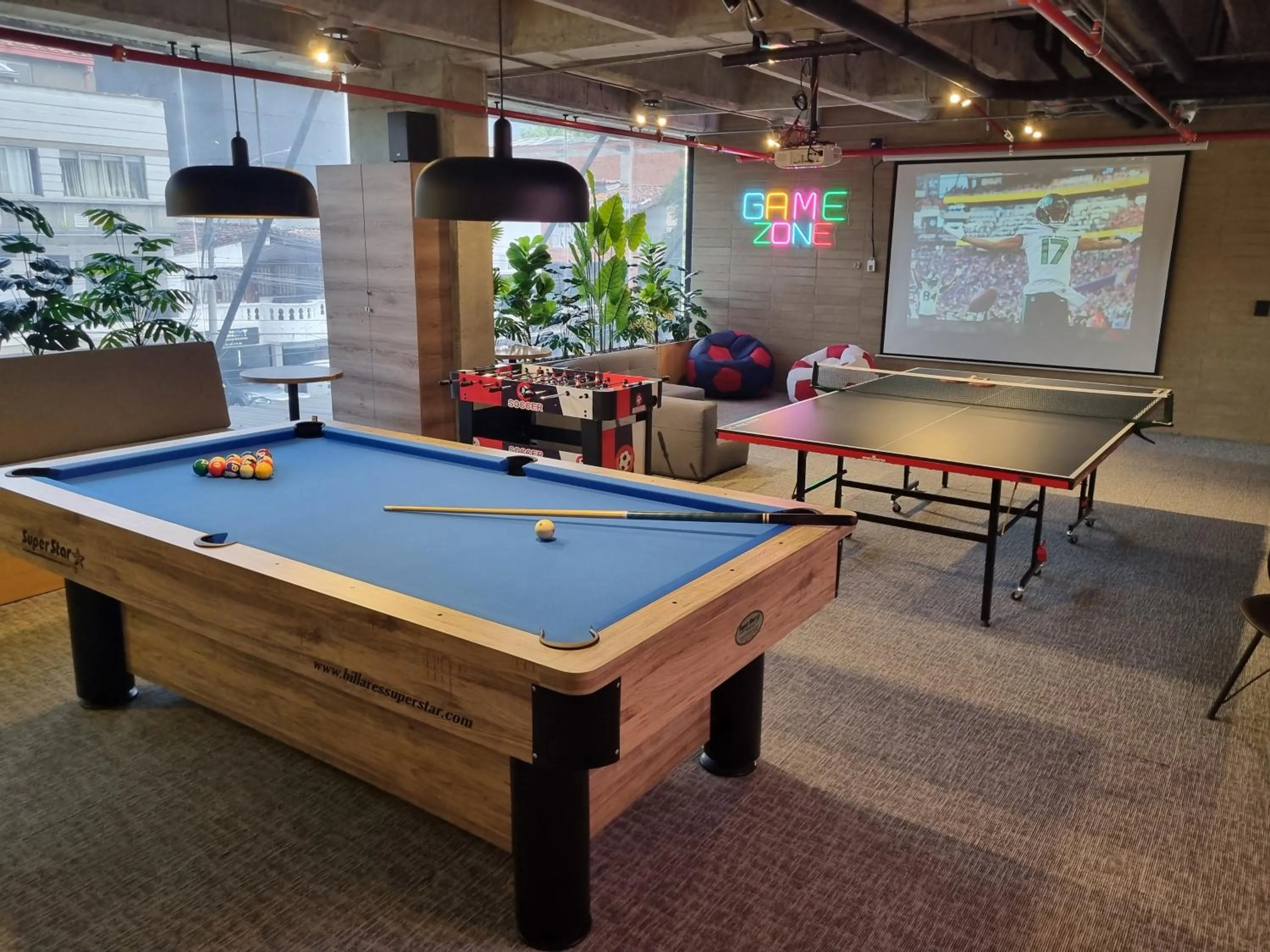 Game Room in Loft 43