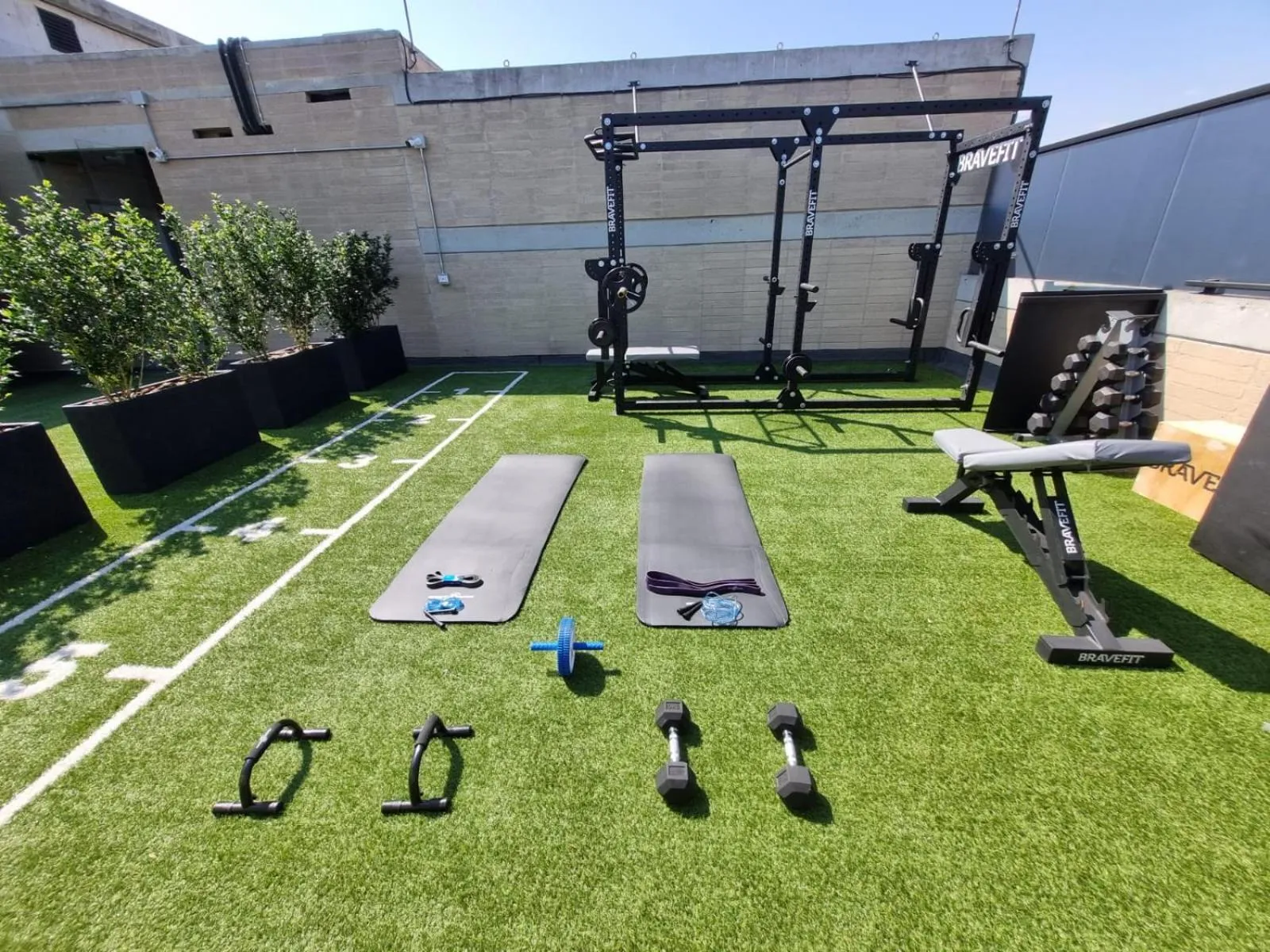 Fitness centre/facilities in Loft 43