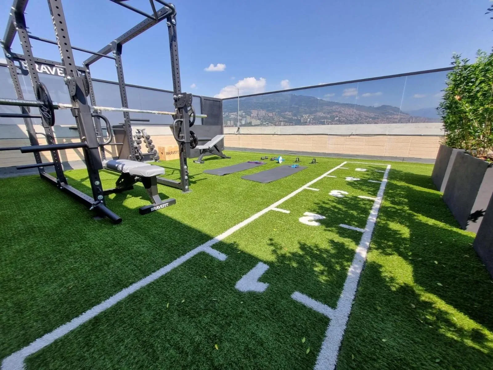 Fitness centre/facilities in Loft 43