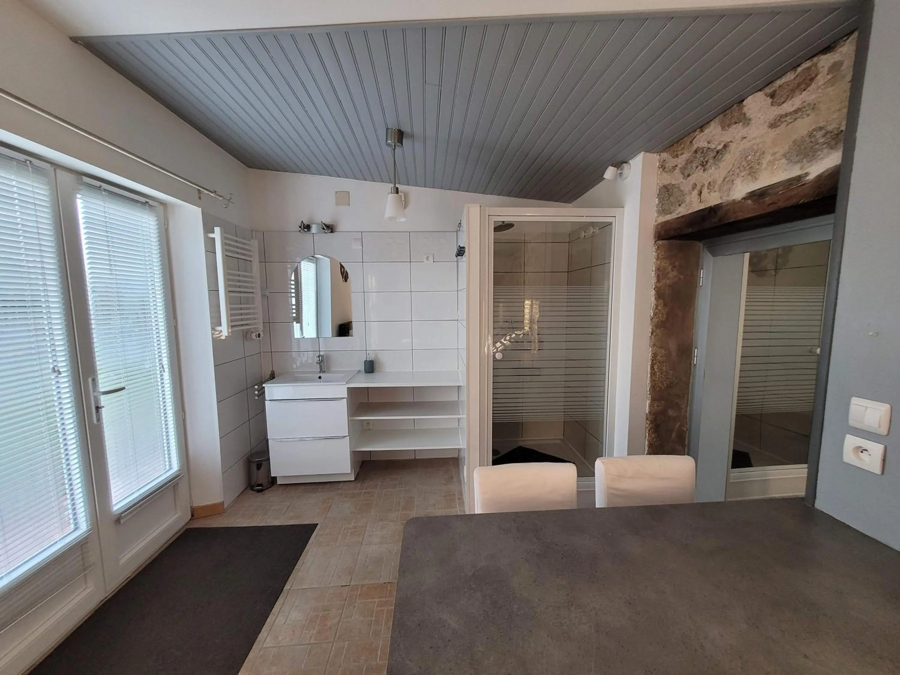 Shower in La genotière