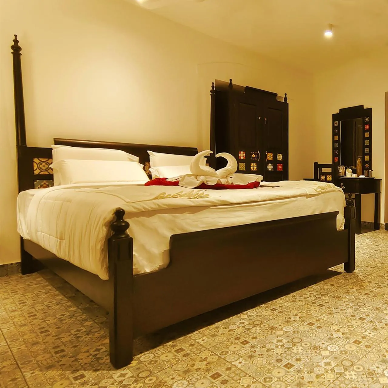 Bed in Napier Heritage By Velvet Hotels