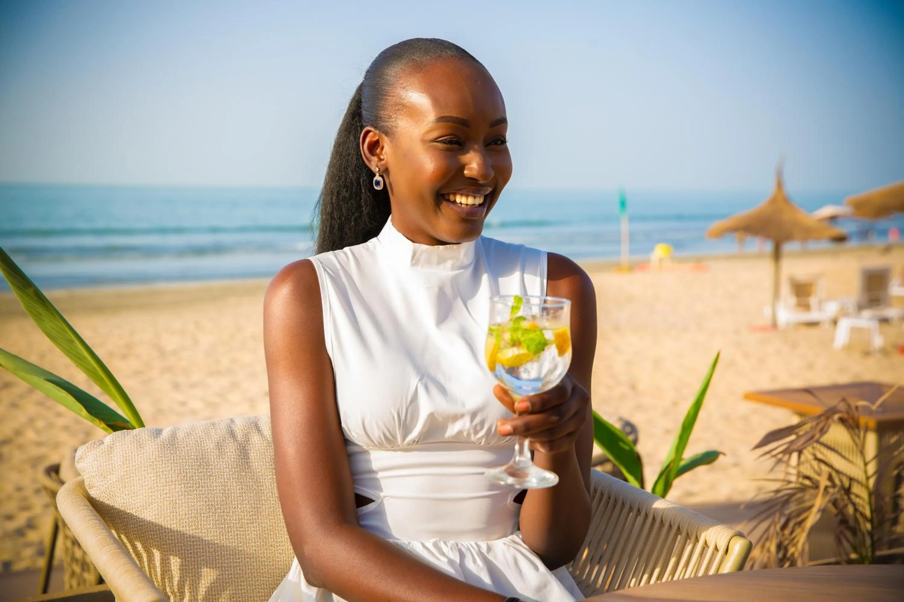 Guests in Kombo Beach Resort