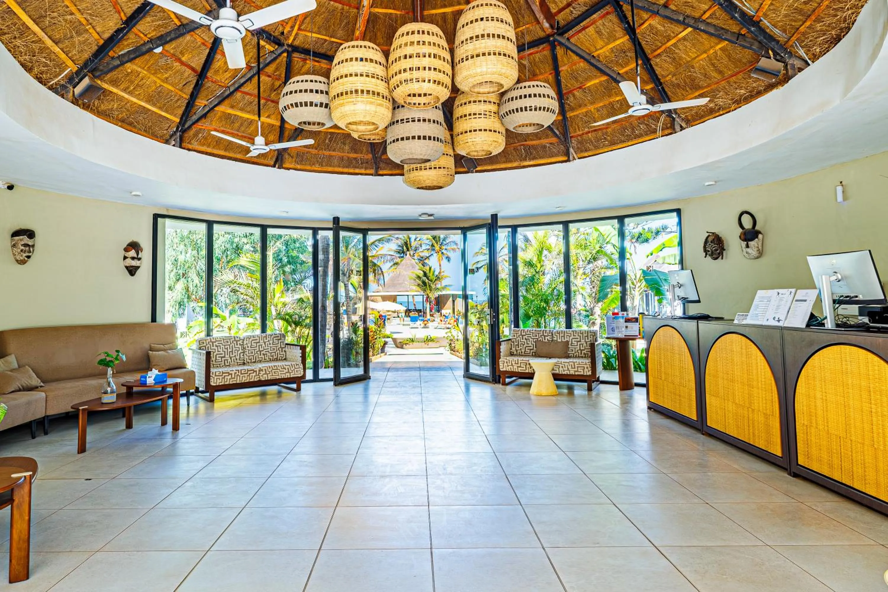 Lobby or reception in Kombo Beach Resort
