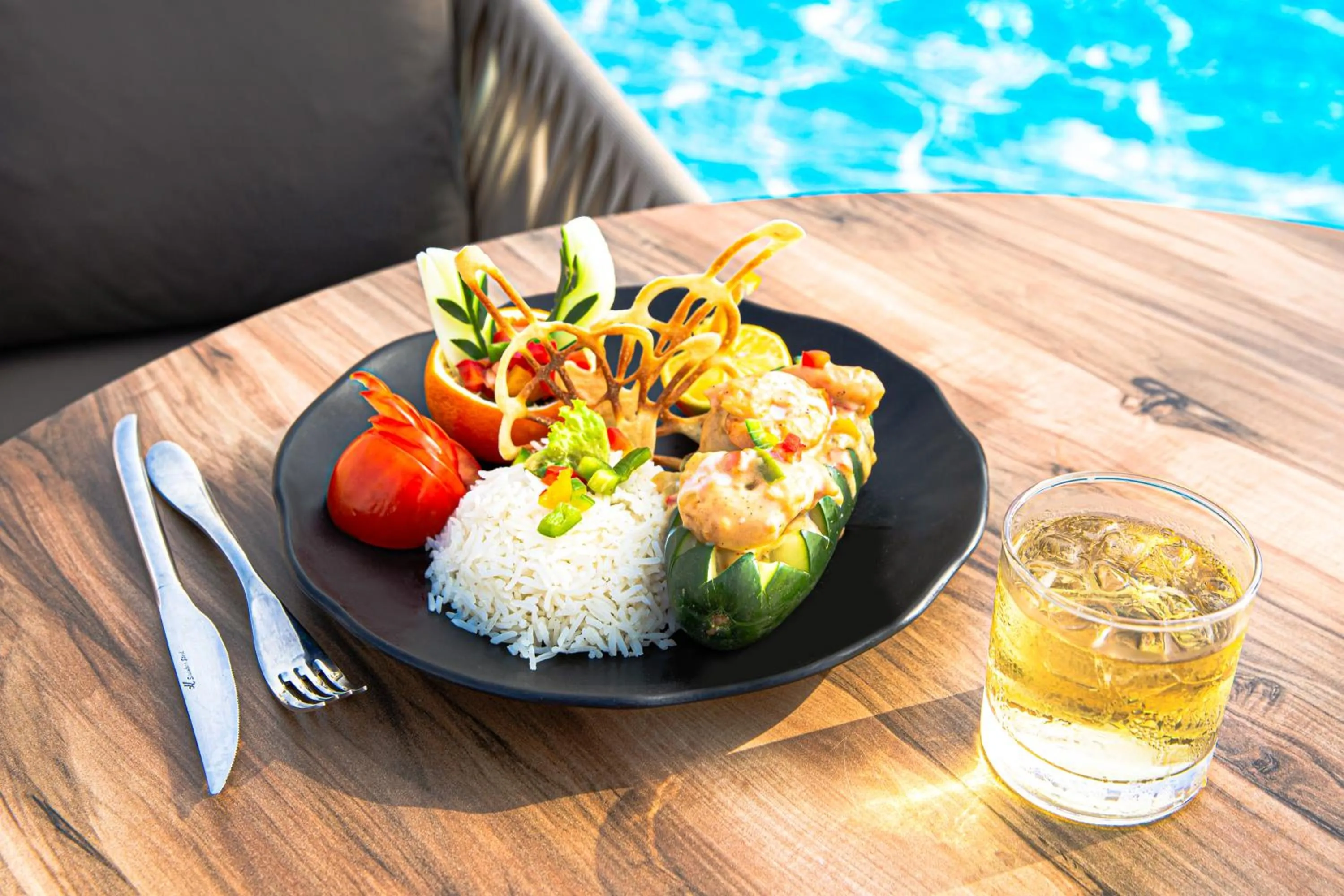 Food in Kombo Beach Resort