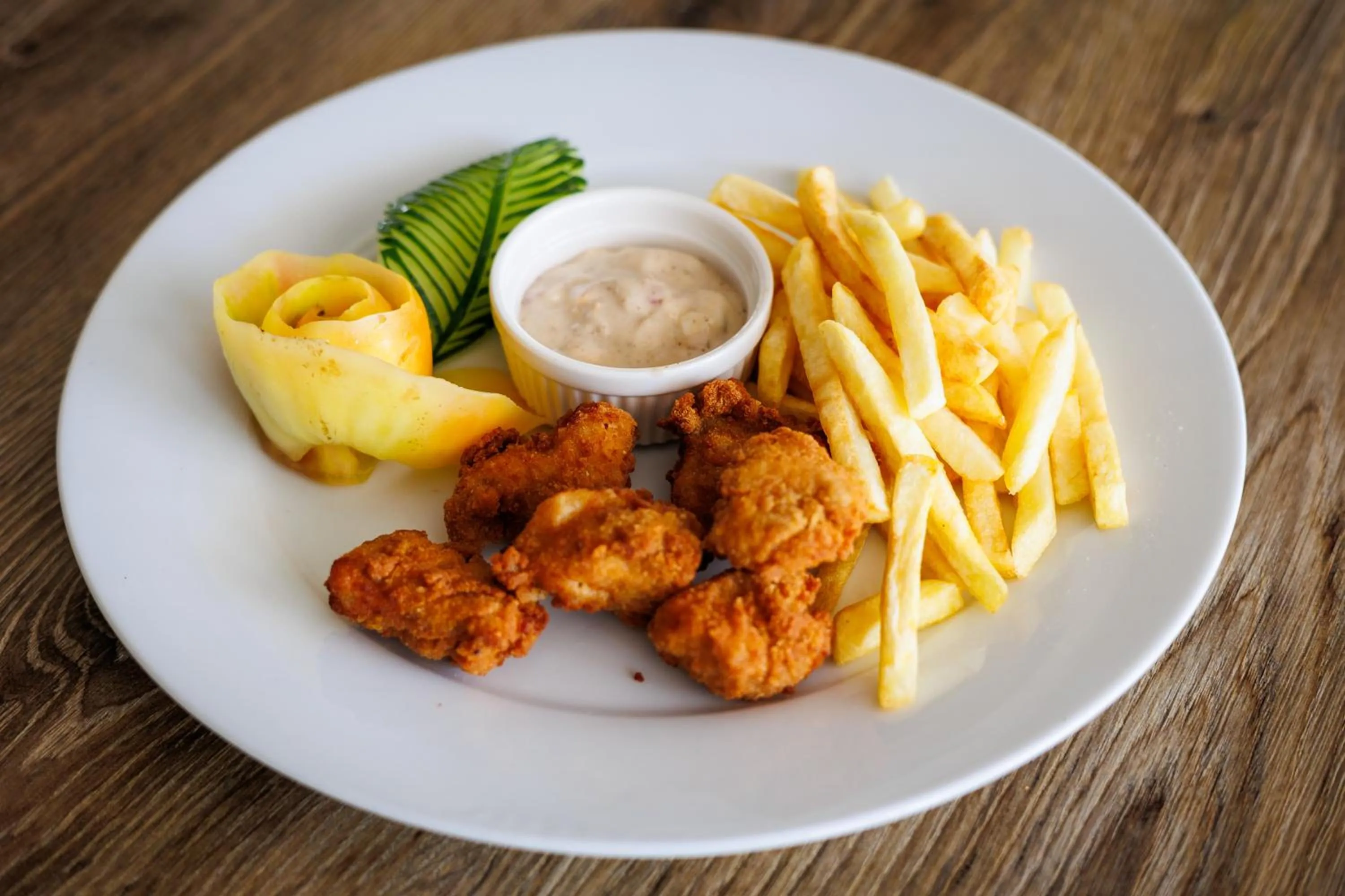 Food in Kombo Beach Resort