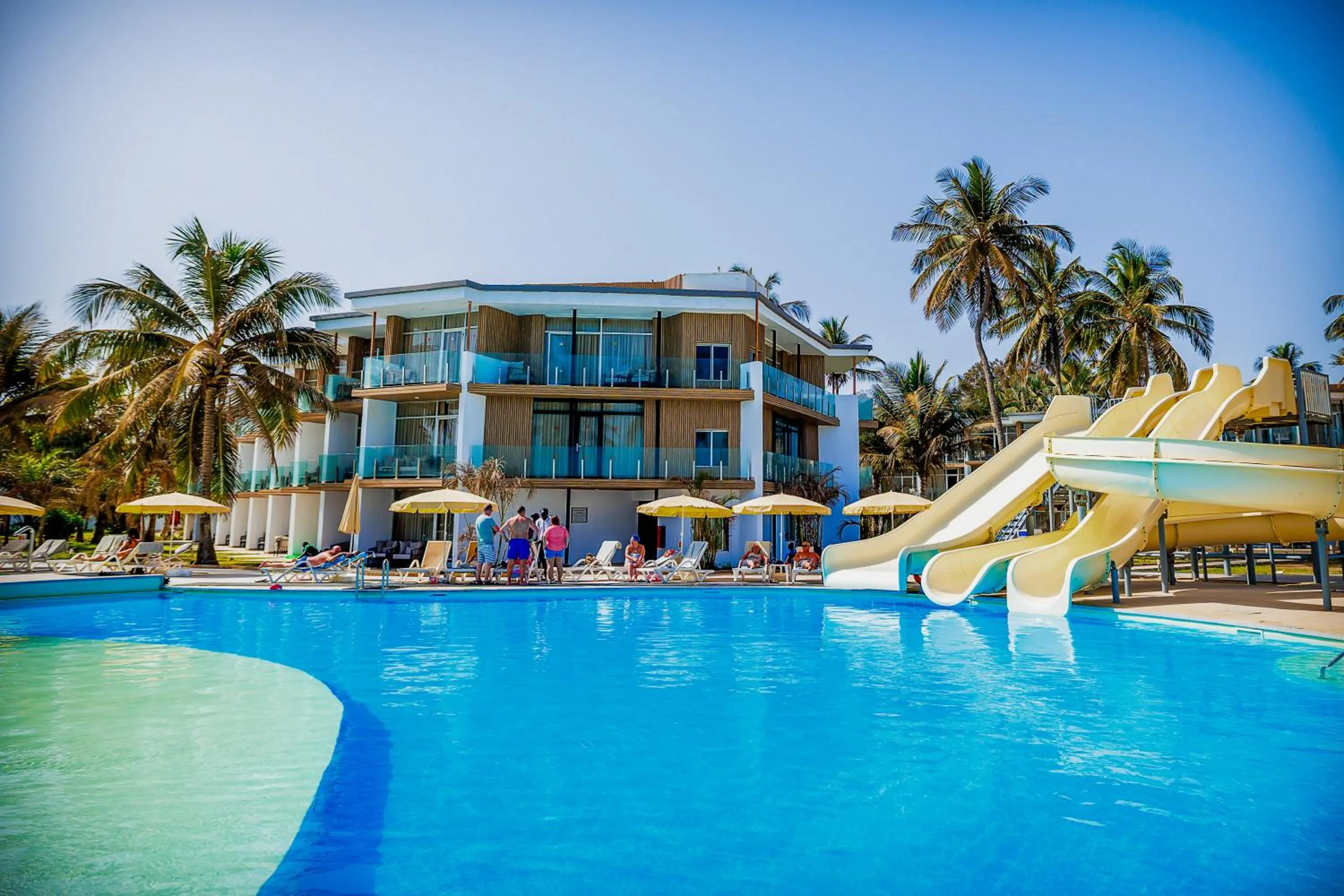 Property building in Kombo Beach Resort