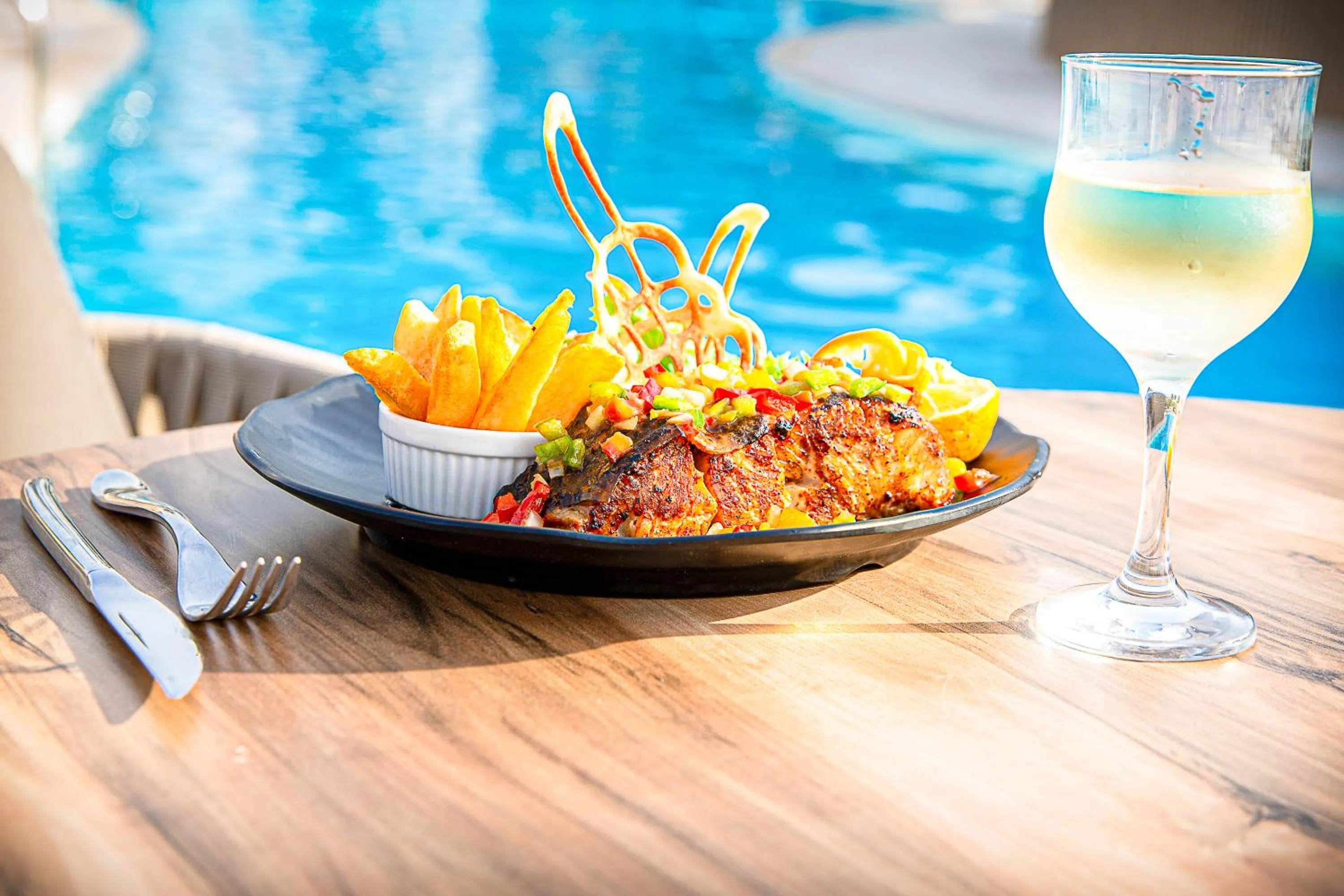 Food in Kombo Beach Resort